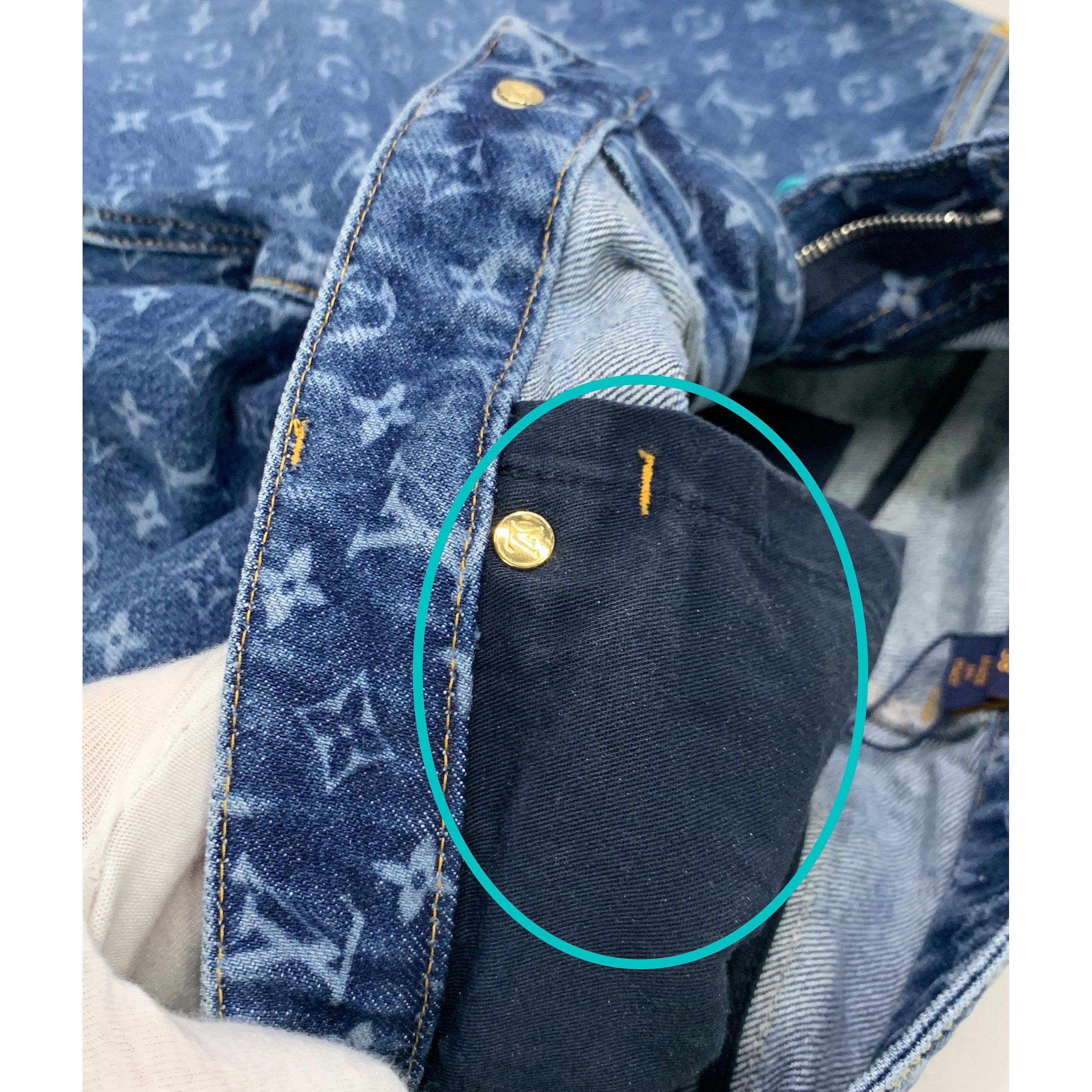 Louis Vuitton Louis Vuitton Monogram Flared Jeans 38 Size 27" / US 4 / IT 40 - 5 Thumbnail