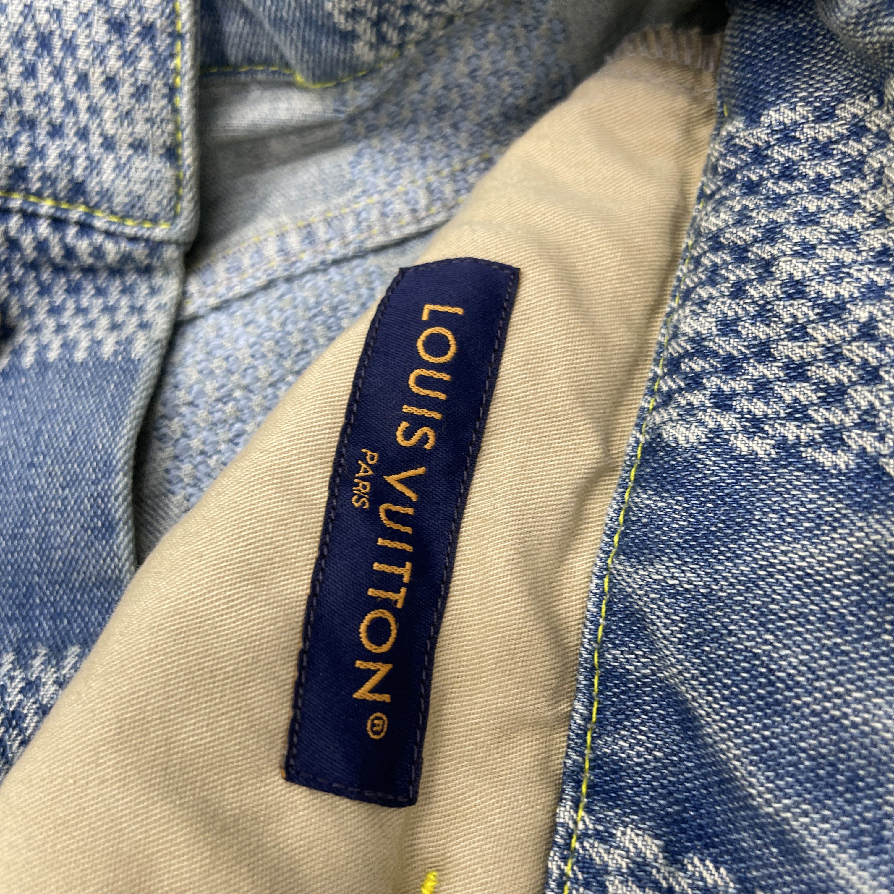 Louis Vuitton Louis Vuitton Damier Pattern Jeans 26 Size US 26 / EU 42 - 3 Thumbnail