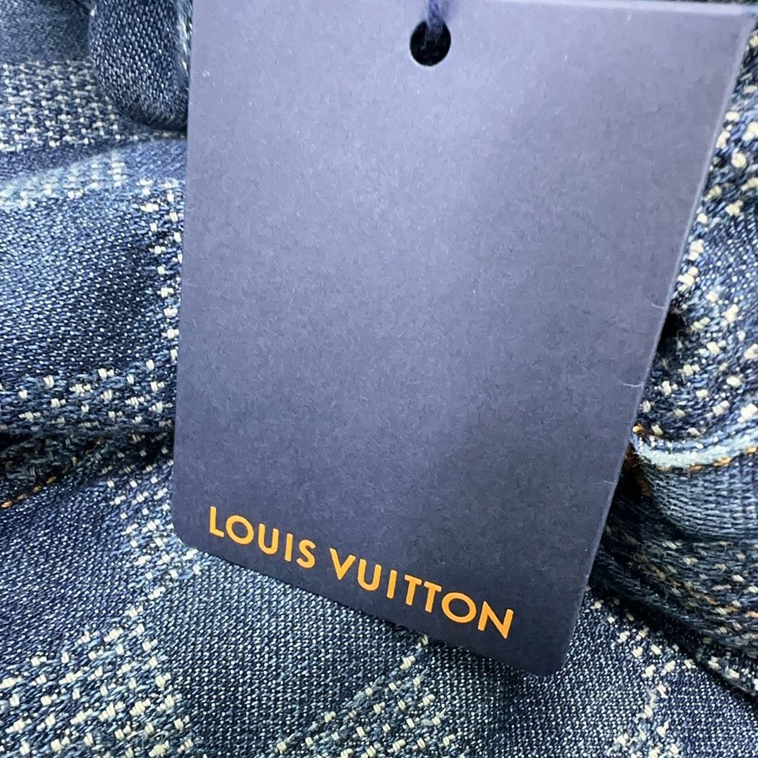 Louis Vuitton Louis Vuitton Damier Skateboard Denim Jeans 31 Size US 31 - 5 Thumbnail