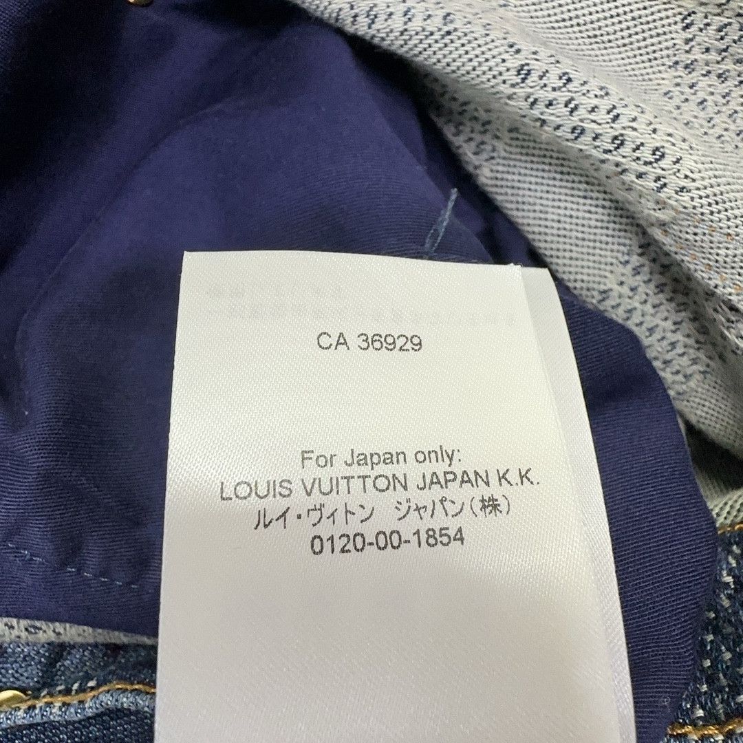 Louis Vuitton Louis Vuitton Damier Skateboard Denim Jeans 31 Size US 31 - 4 Thumbnail