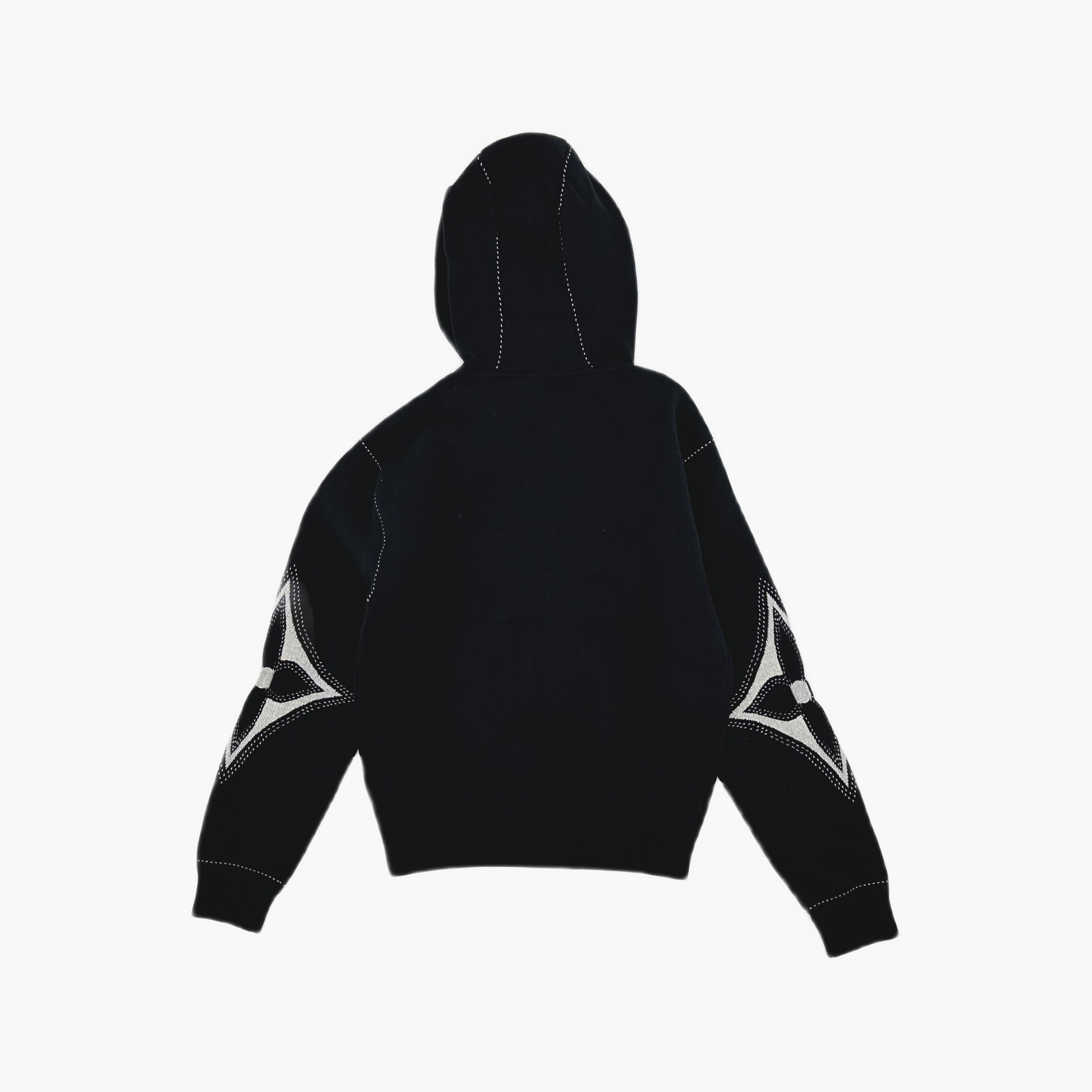 Louis Vuitton Louis Vuitton Logo Intarsia Zip Hoodie M Size US M / EU 48-50 / 2 - 2 Thumbnail