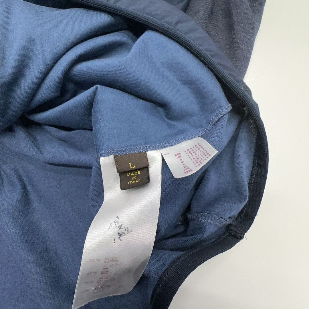 Louis Vuitton Louis Vuitton Navy Cup Panelled Zip Jacket Size L Size US L / EU 52-54 / 3 - 3 Thumbnail