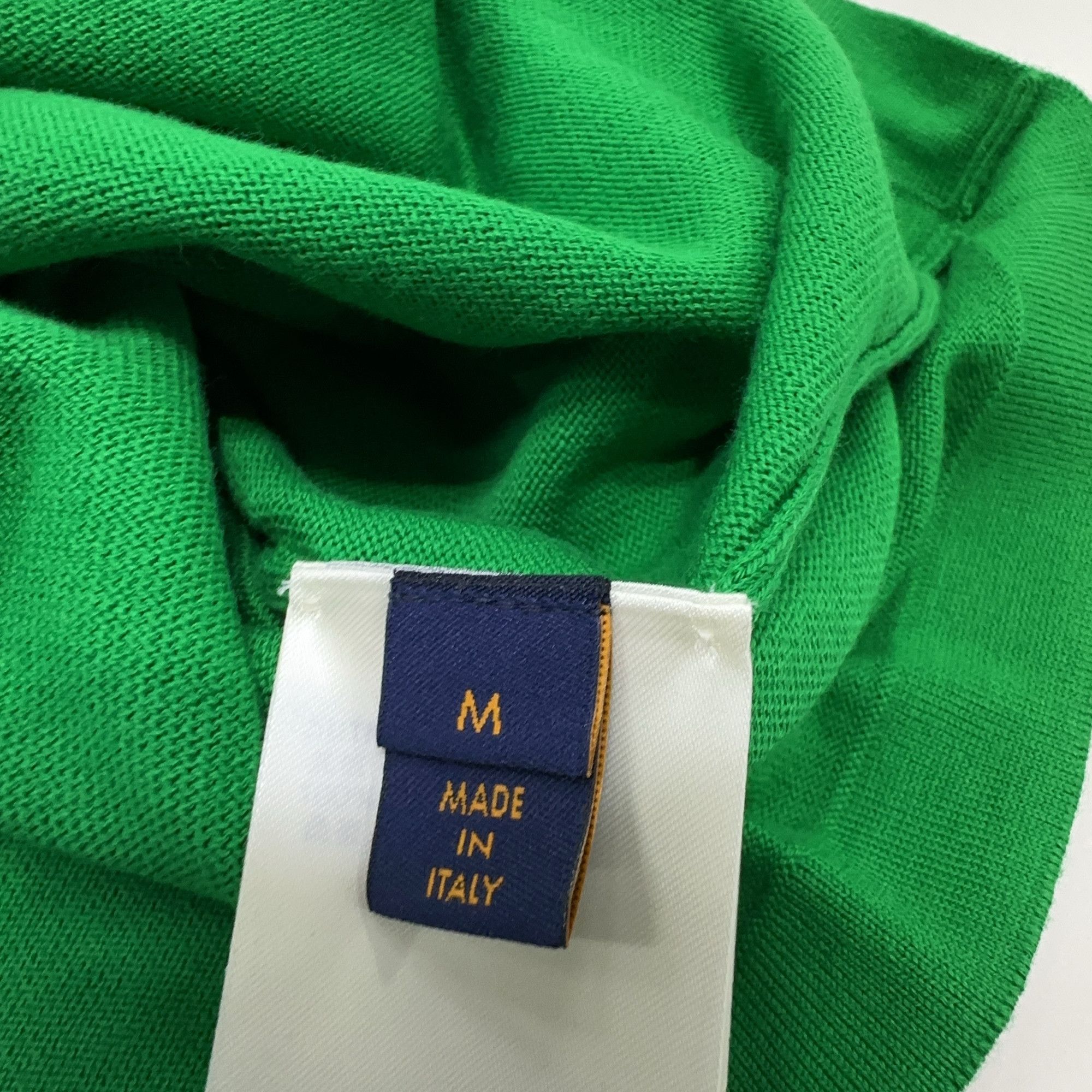 Louis Vuitton Louis Vuitton Green Logo Print T-Shirt M Size US M / EU 48-50 / 2 - 5 Thumbnail