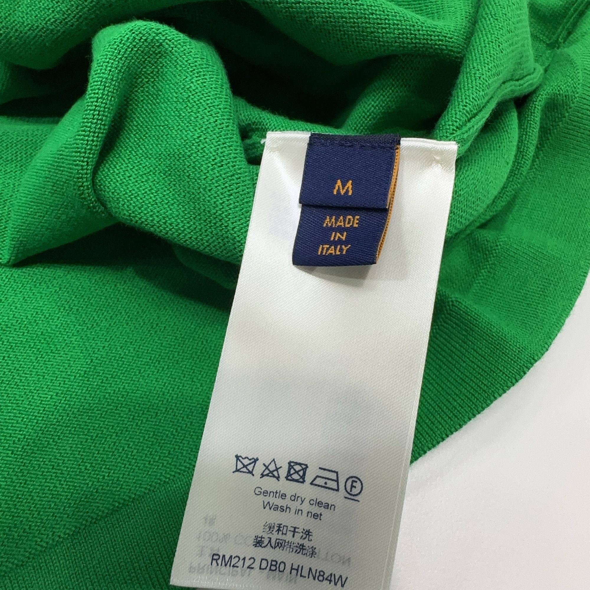 Louis Vuitton Louis Vuitton Green Logo Print T-Shirt M Size US M / EU 48-50 / 2 - 6 Thumbnail