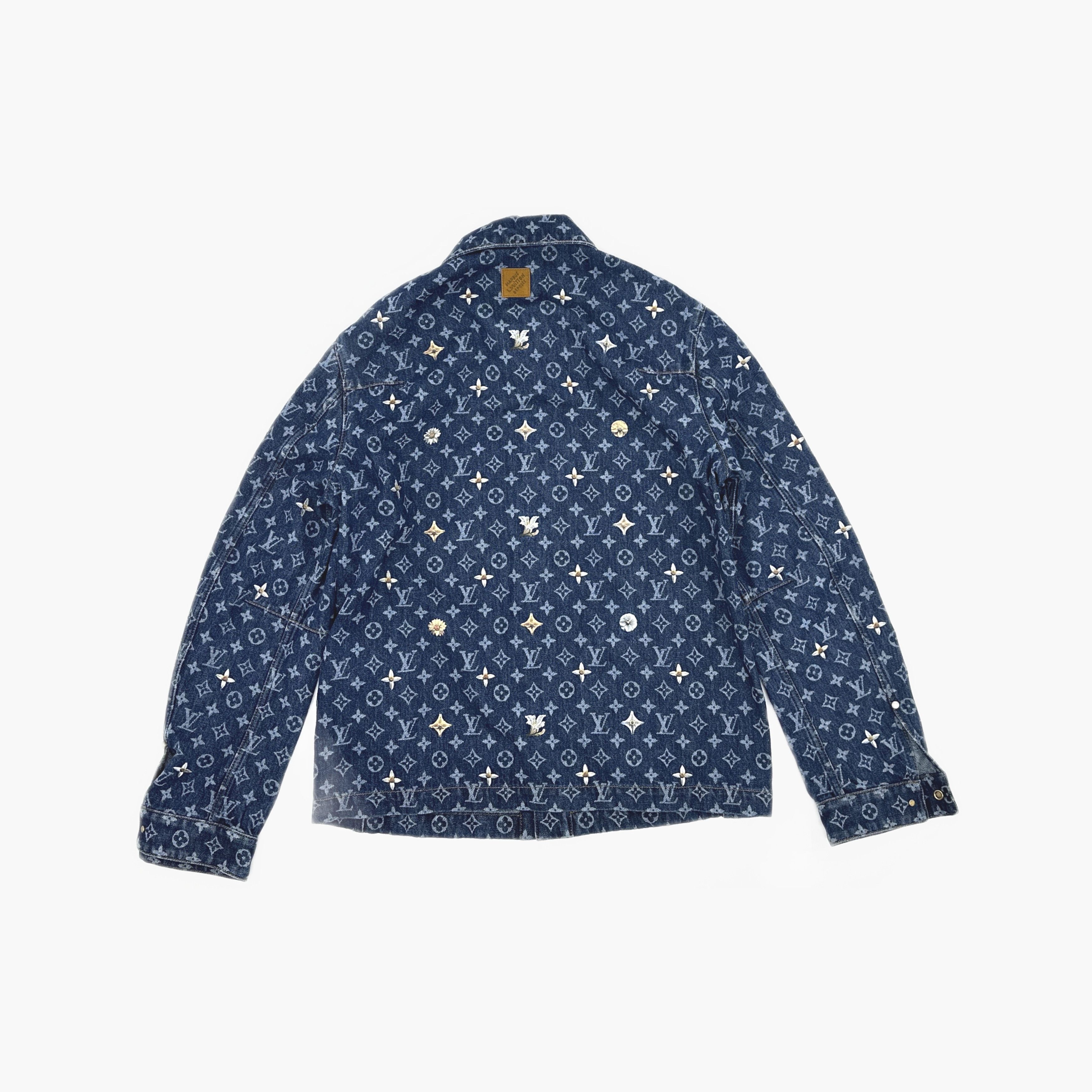Louis Vuitton Louis Vuitton Monogram Embroidered Denim Jacket 46 Size US S / EU 44-46 / 1 - 2 Thumbnail