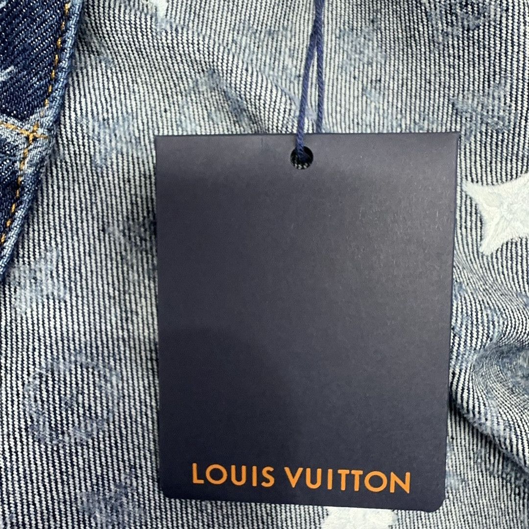 Louis Vuitton Louis Vuitton Monogram Embroidered Denim Jacket 46 Size US S / EU 44-46 / 1 - 5 Thumbnail