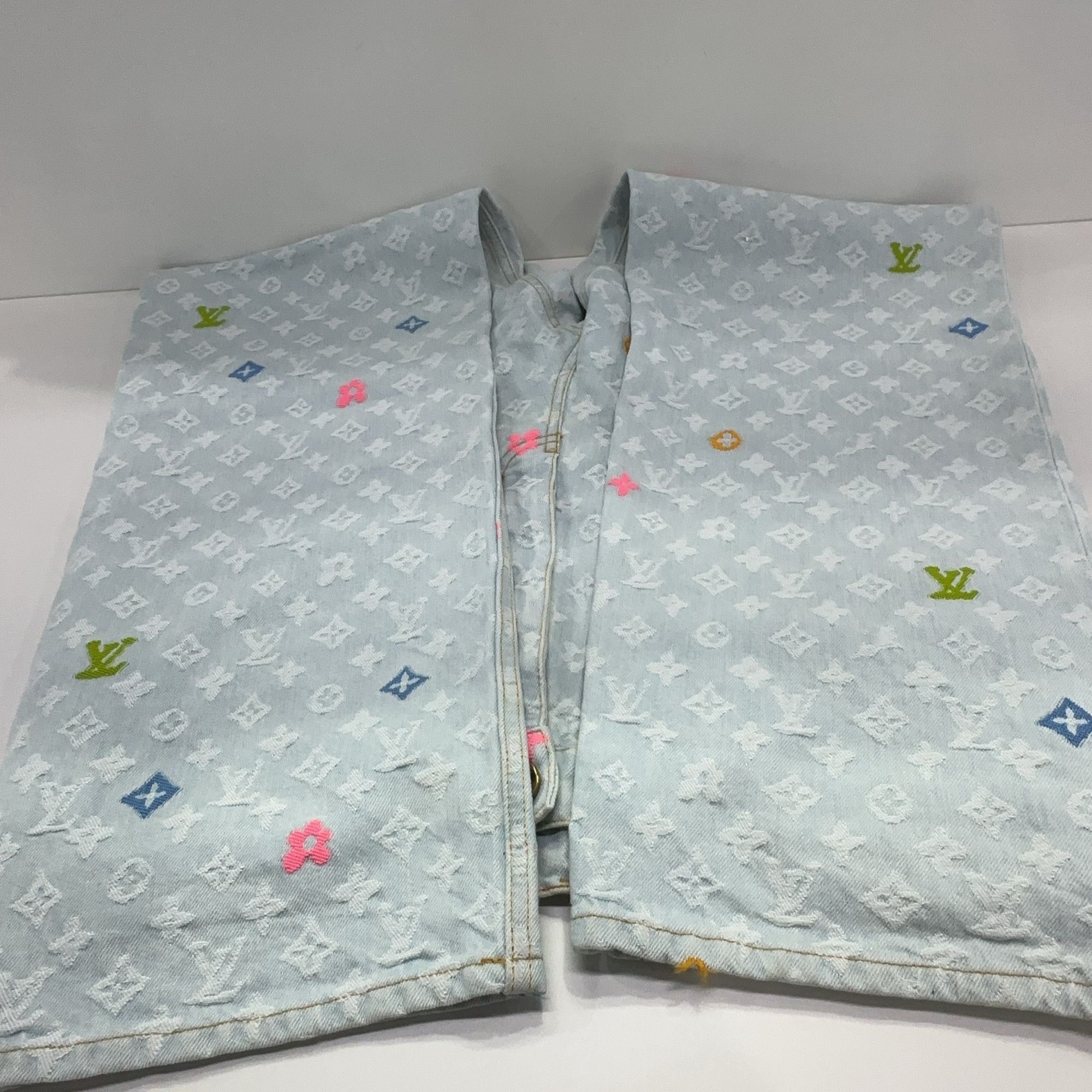 Louis Vuitton Louis Vuitton x Tyler Monogram Denim Jeans 30 Size US 30 / EU 46 - 10 Thumbnail
