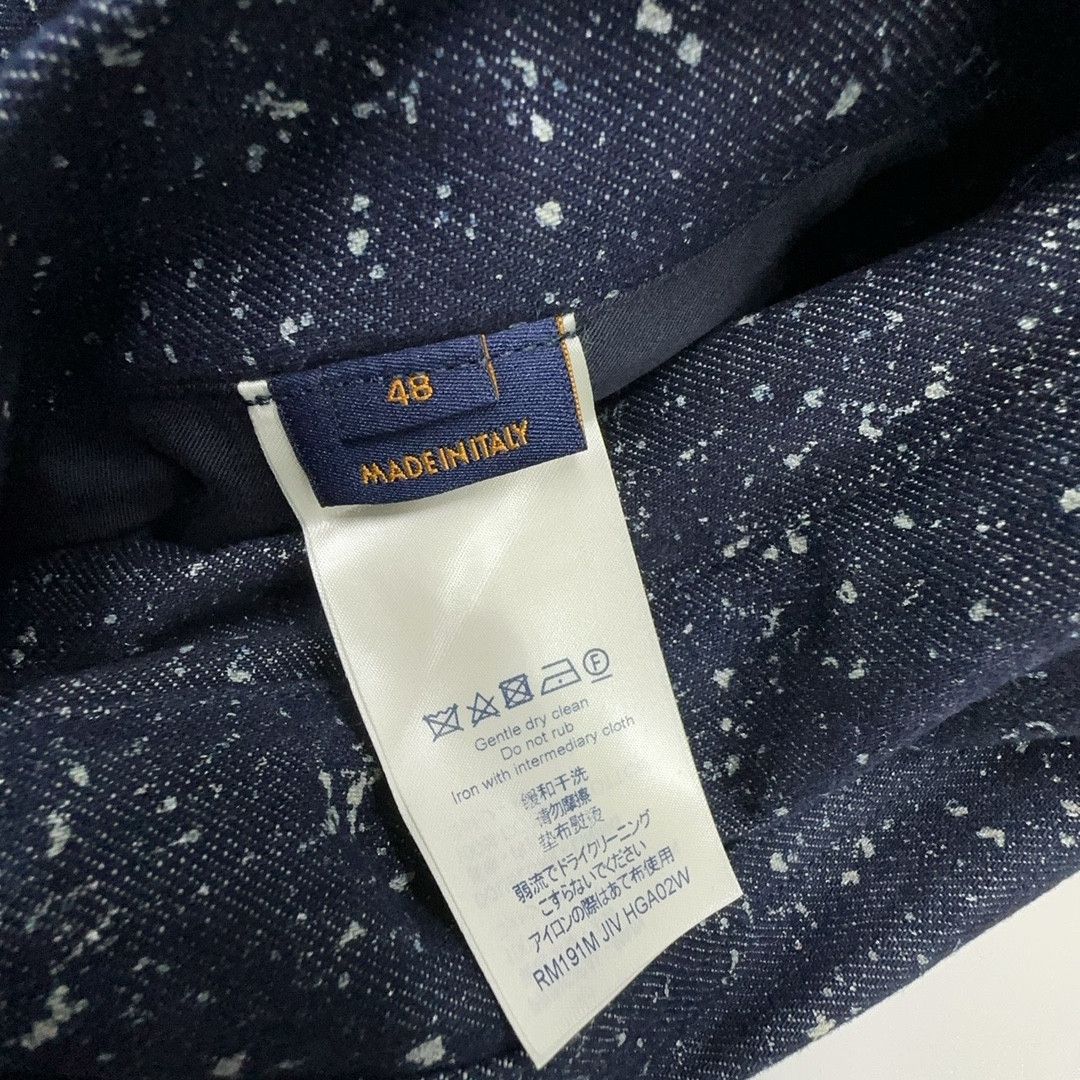 Louis Vuitton Louis Vuitton Galaxy Print Denim Coat Size 48 Size US M / EU 48-50 / 2 - 6 Thumbnail