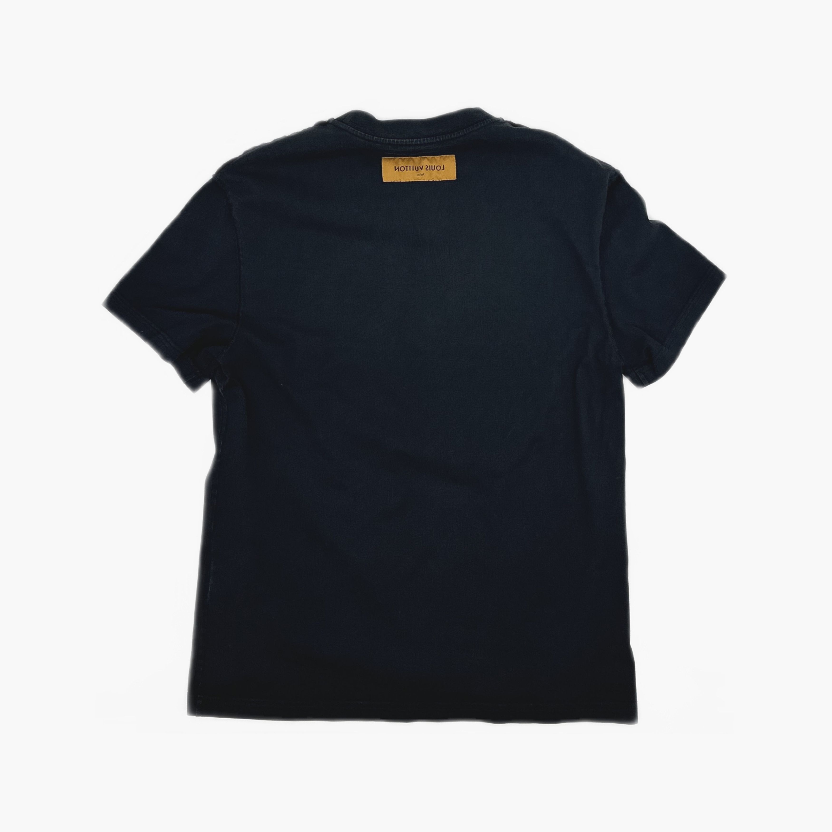 Louis Vuitton Louis Vuitton Box Logo Craftmanship T-Shirt M Size US M / EU 48-50 / 2 - 2 Thumbnail