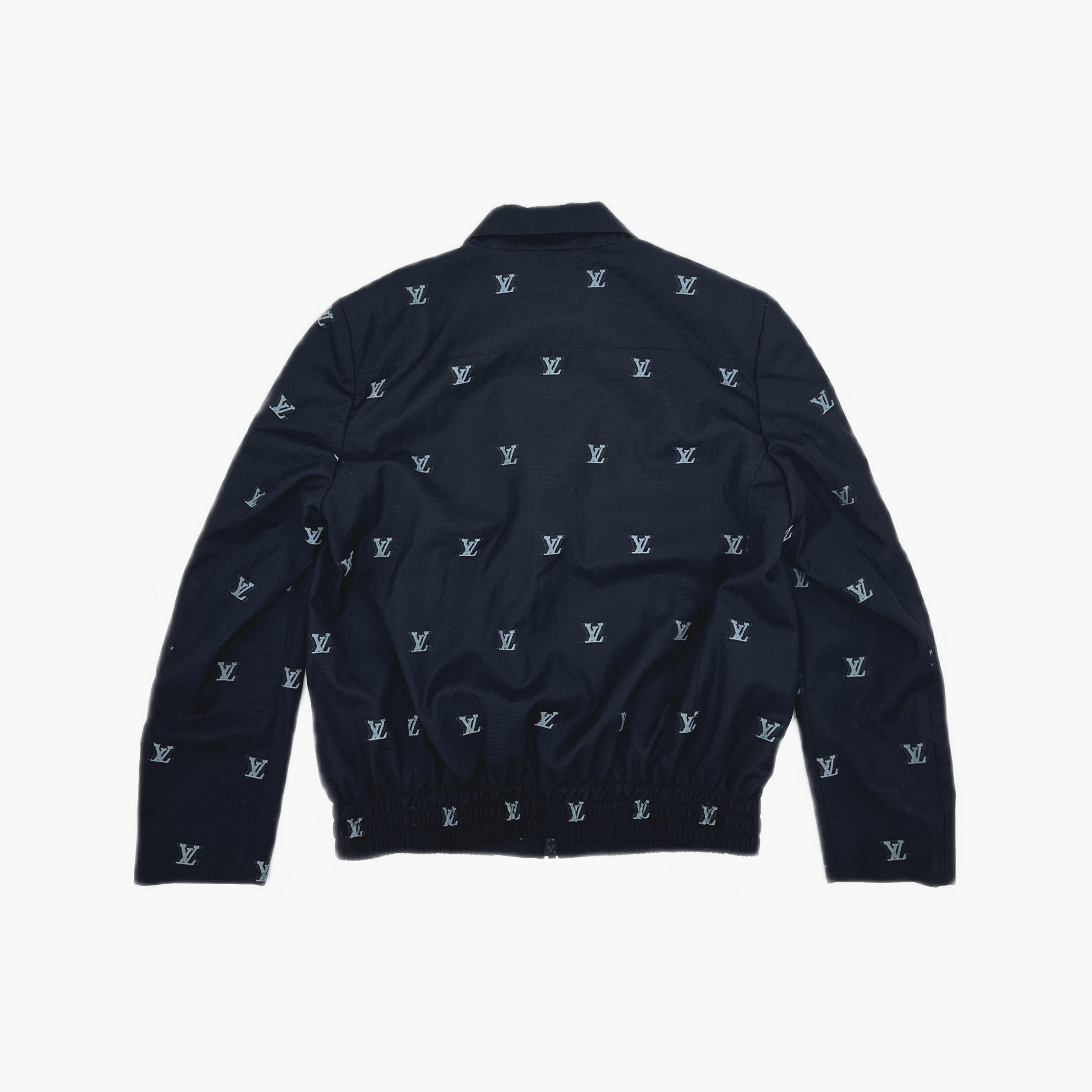 Louis Vuitton Louis Vuitton Logo Print Zip Jacket Size 50 Size US M / EU 48-50 / 2 - 2 Thumbnail