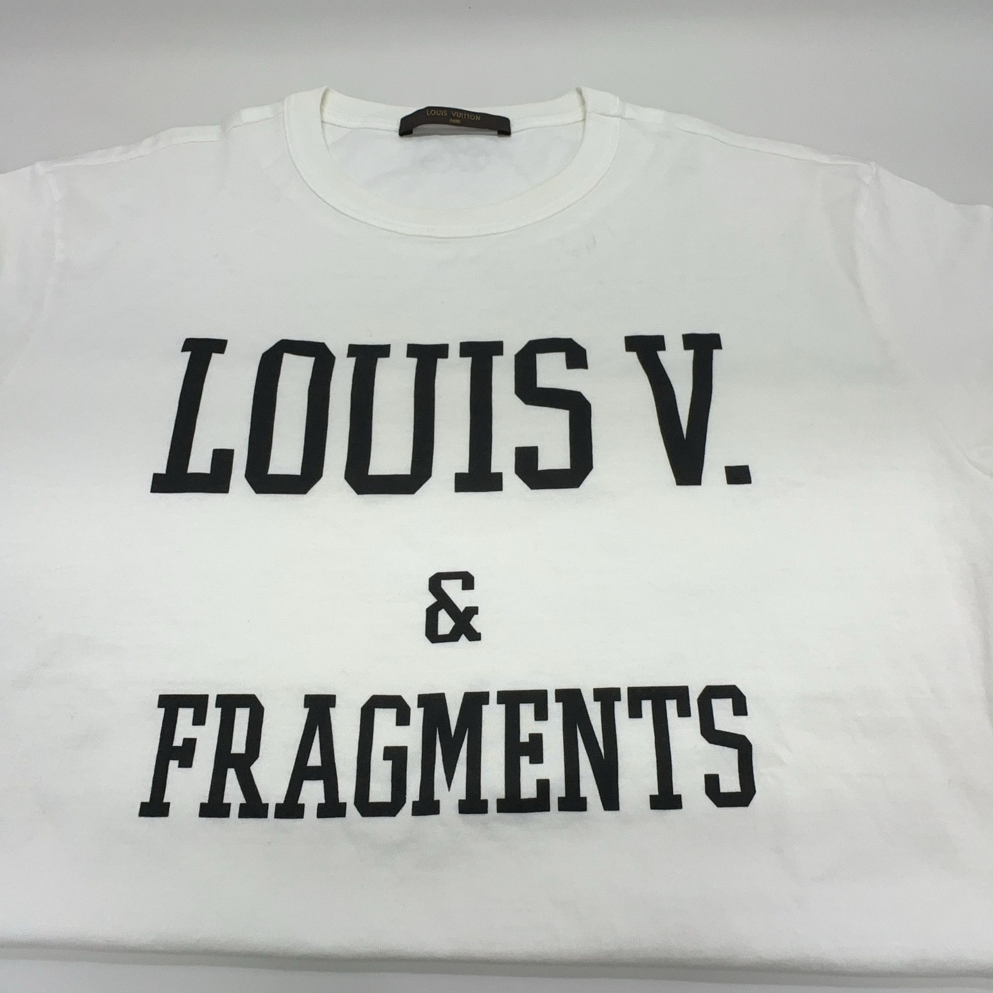 Louis Vuitton Louis Vuitton x Fragment Logo T-Shirt Size S Size US S / EU 44-46 / 1 - 5 Thumbnail
