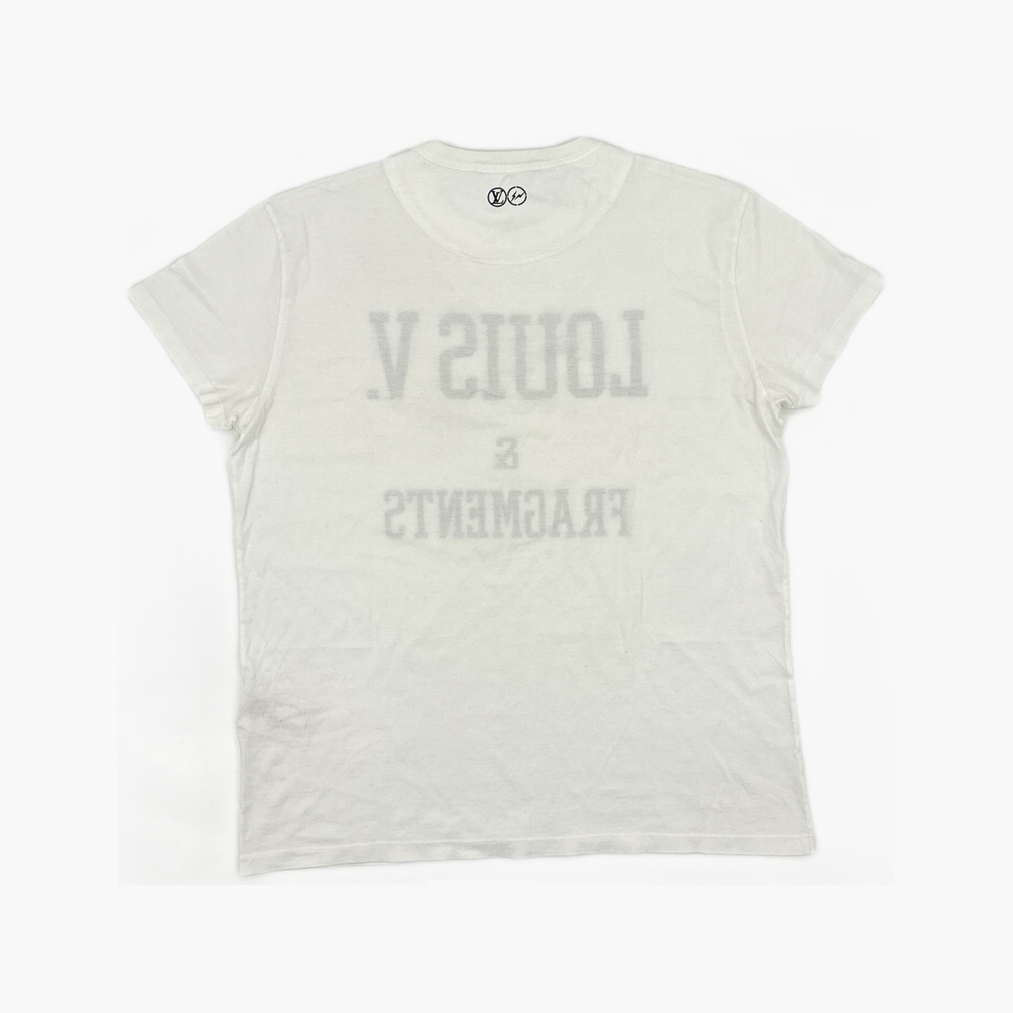 Louis Vuitton Louis Vuitton x Fragment Logo T-Shirt Size S Size US S / EU 44-46 / 1 - 2 Thumbnail