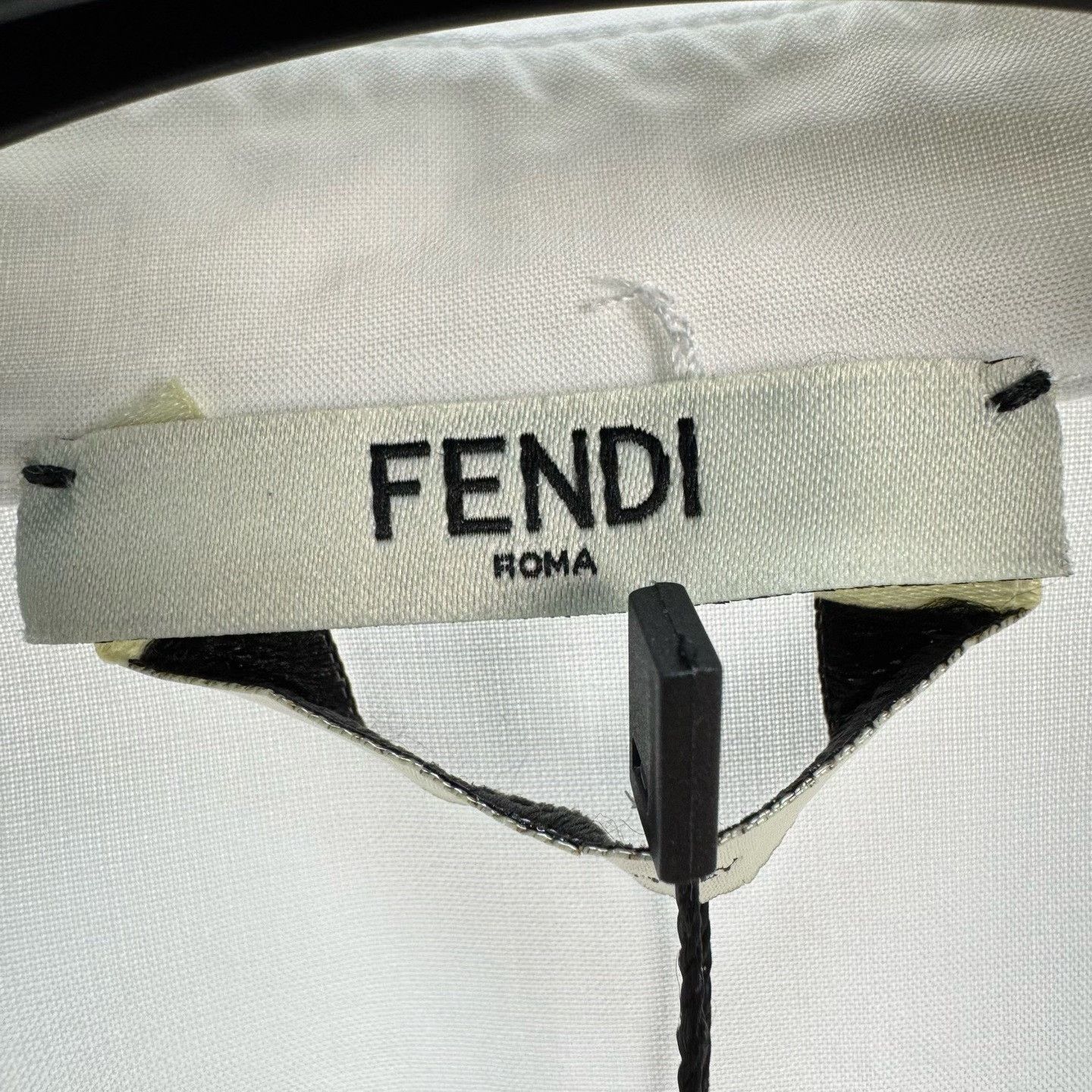 Fendi Fendi Embroidered Letter Shirt Jacket Size S / US 4 / IT 40 - 5 Thumbnail
