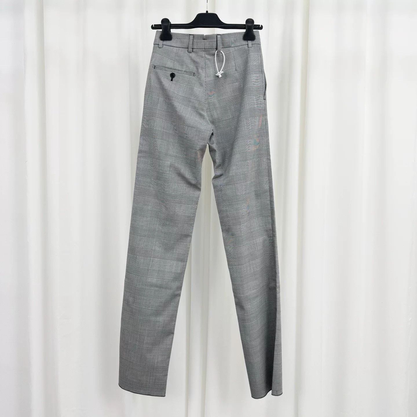 Vetements Vetements Logo Checkered Wool Casual Trousers Size 28" / US 6 / IT 42 - 2 Thumbnail