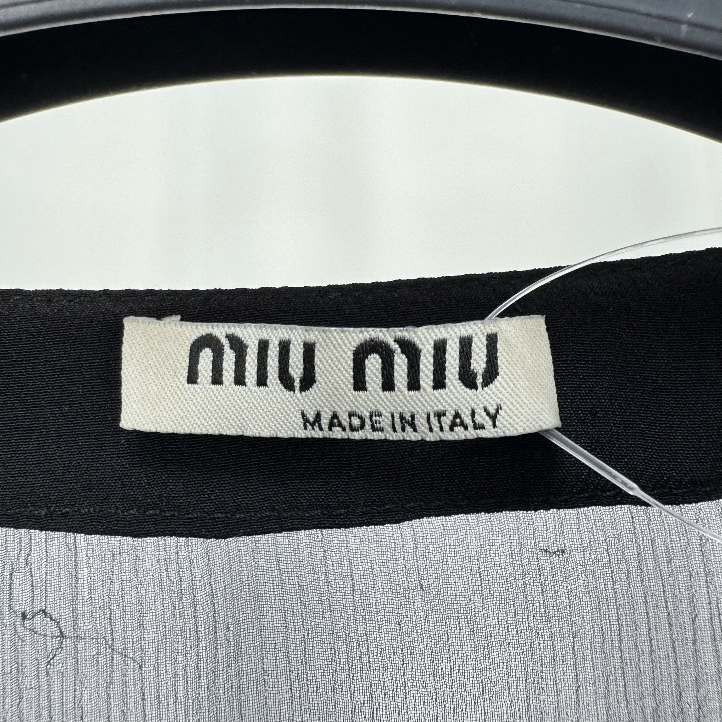Miu Miu Miu Miu Silk Paneled Long Sleeve Size S / US 4 / IT 40 - 5 Thumbnail