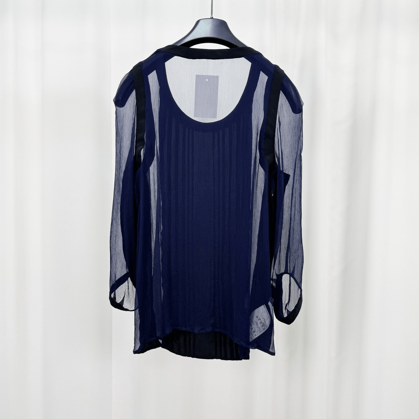 Miu Miu Miu Miu Silk Paneled Long Sleeve Size S / US 4 / IT 40 - 2 Thumbnail