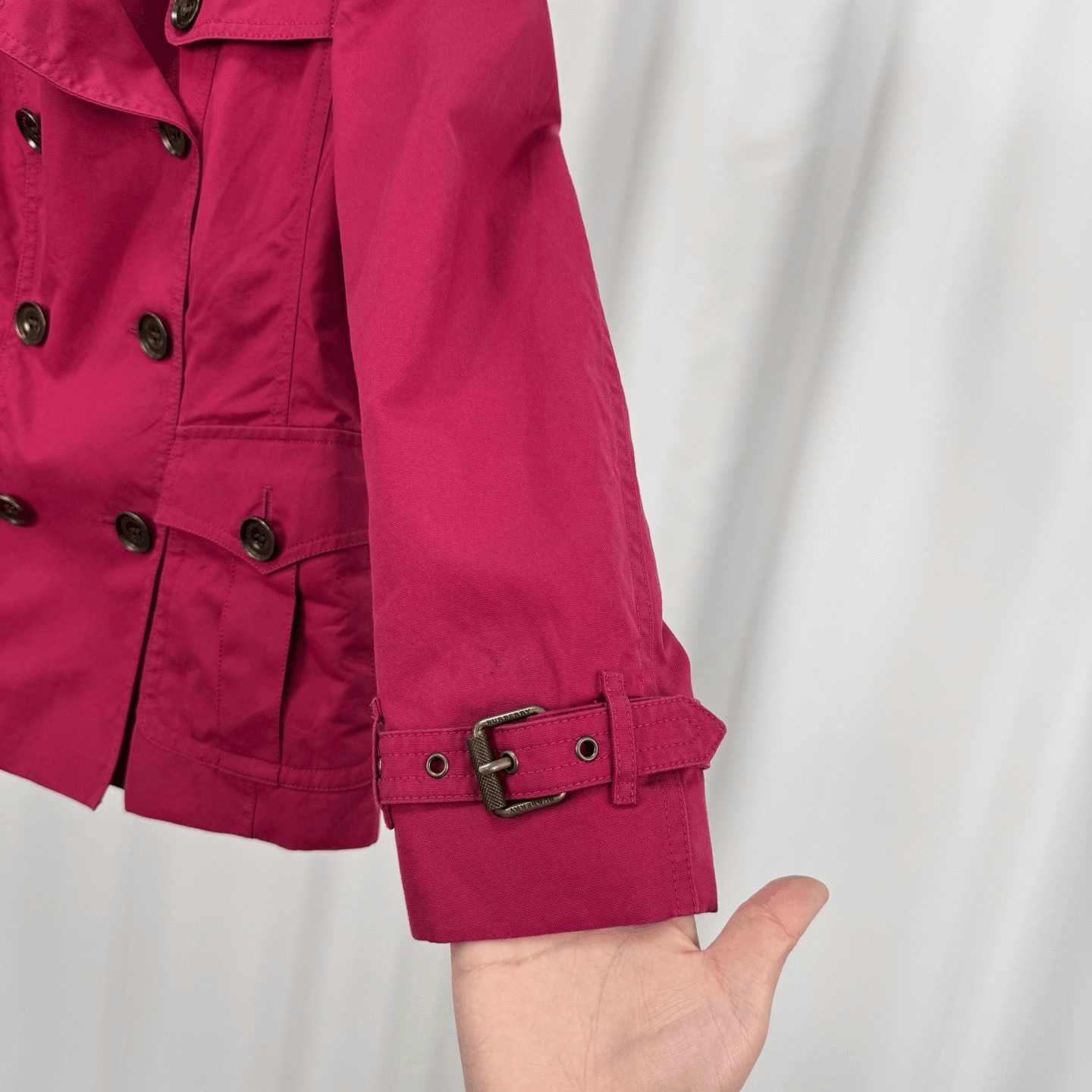 Burberry Burberry Double-Breasted Short Trench Coat Size M / US 6-8 / IT 42-44 - 4 Thumbnail
