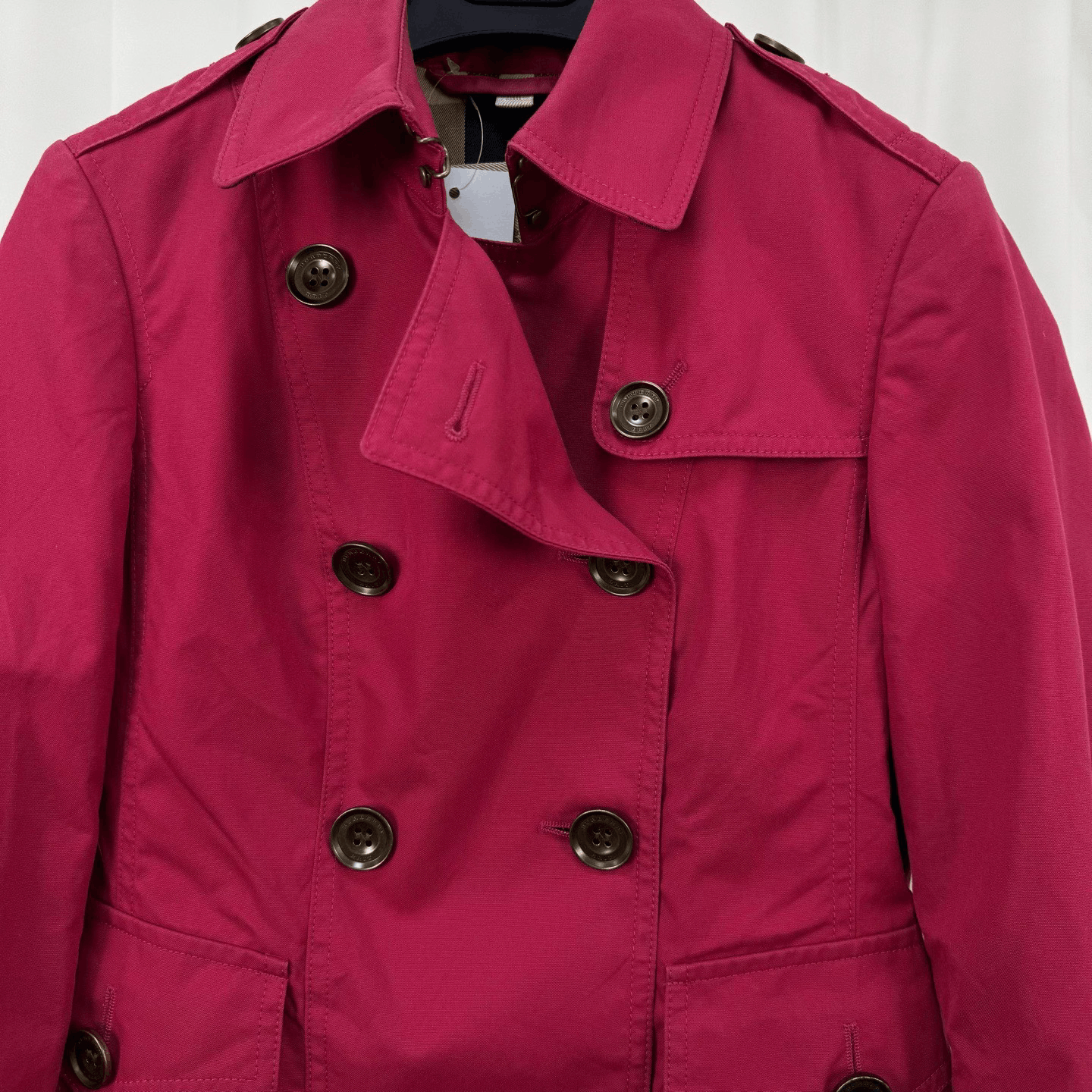 Burberry Burberry Double-Breasted Short Trench Coat Size M / US 6-8 / IT 42-44 - 3 Thumbnail