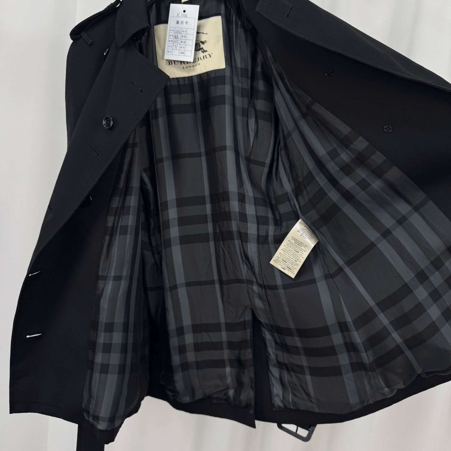 Burberry Burberry Double-Breasted Check Lining Trench Coat Size M / US 6-8 / IT 42-44 - 5 Thumbnail