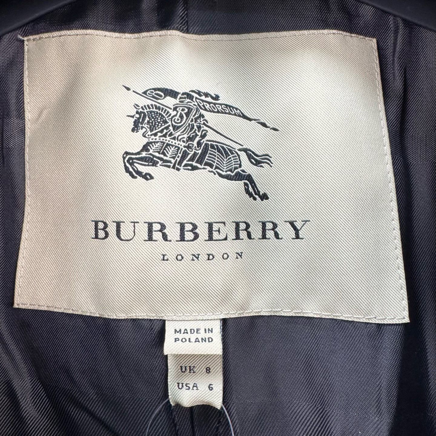Burberry Burberry Double-Breasted Jacquard Trench Coat Size M / US 6-8 / IT 42-44 - 6 Thumbnail