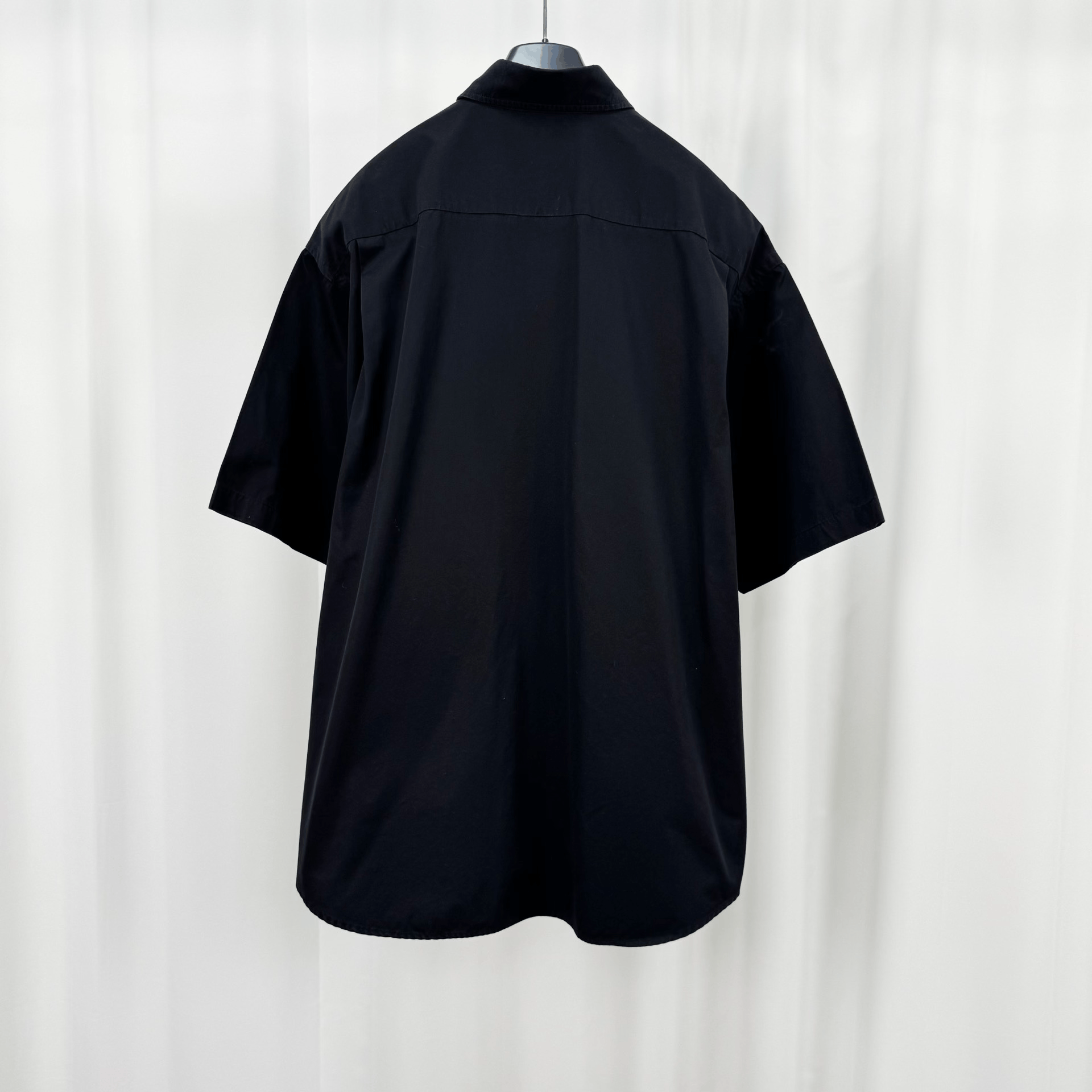 Balenciaga Balenciaga Mastercard Embroidery Short-Sleeve Shirt Size M / US 6-8 / IT 42-44 - 2 Thumbnail
