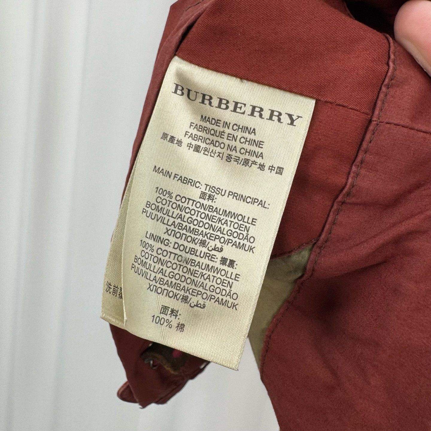 Burberry Burberry Orange Trench Jacket Size M / US 6-8 / IT 42-44 - 6 Thumbnail