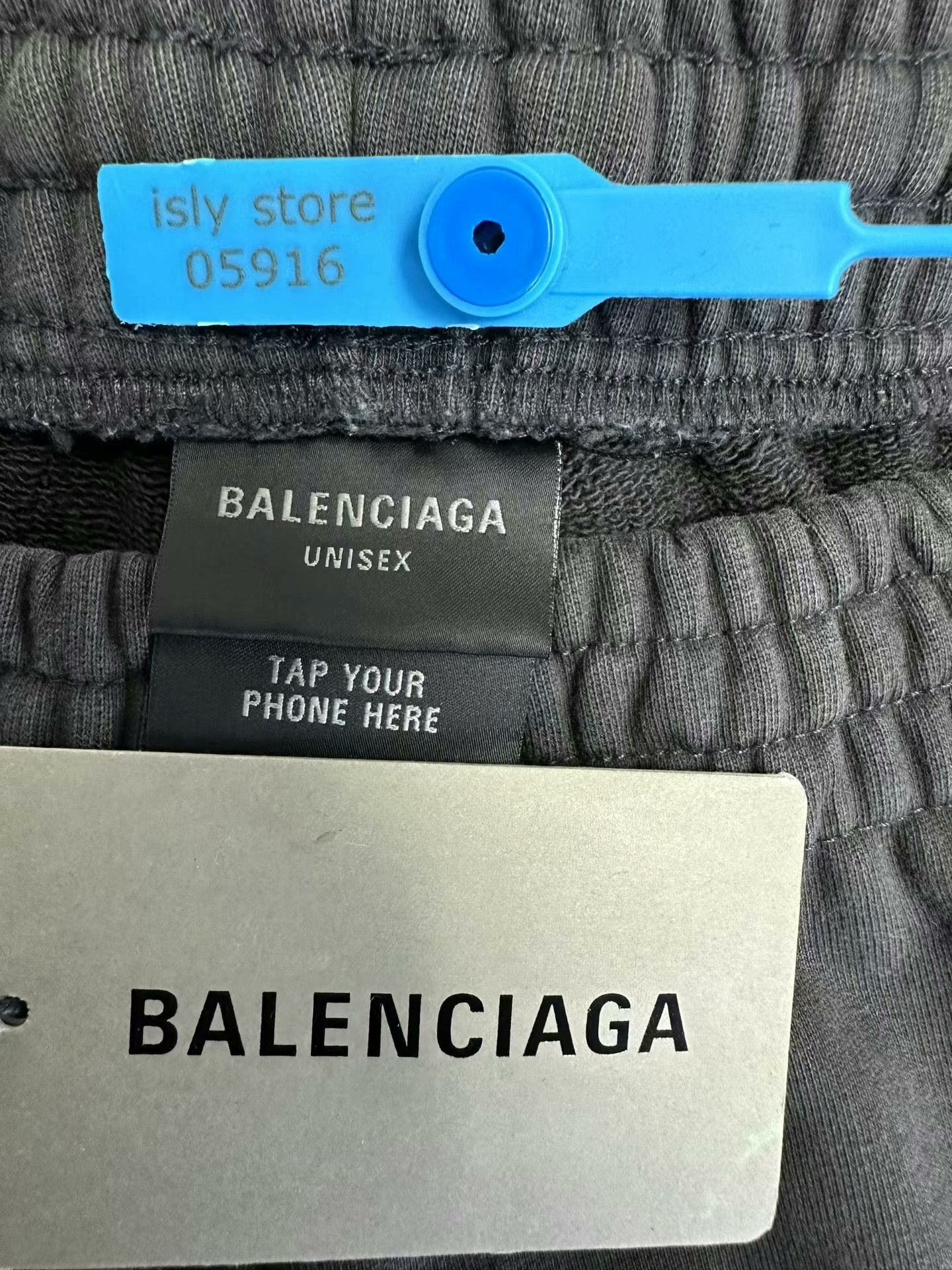 Balenciaga Balenciaga Solid Letter Straight-Leg Knit Track Pants Size 28" / US 6 / IT 42 - 4 Thumbnail