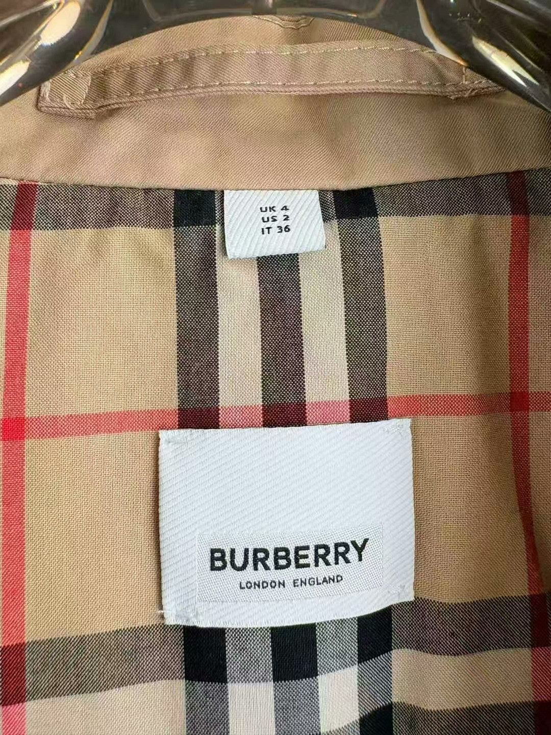 Burberry Burberry Check Lining Trench Coat Size M / US 6-8 / IT 42-44 - 4 Thumbnail