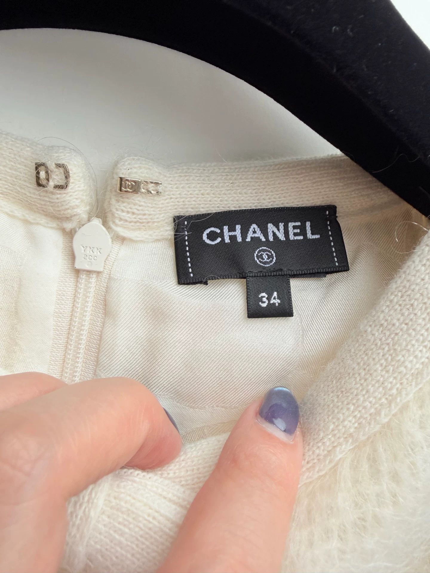 Chanel Chanel Sleeveless Mohair Bow Dress Size M / US 6-8 / IT 42-44 - 6 Thumbnail