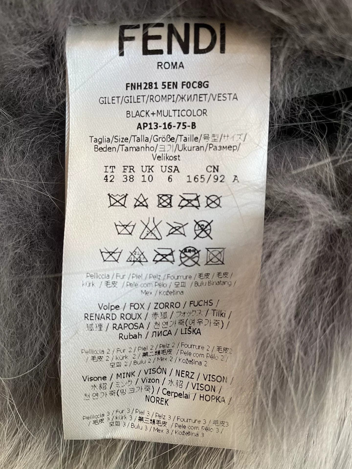 Fendi Fendi Mink Fur Vest Size M / US 6-8 / IT 42-44 - 6 Thumbnail