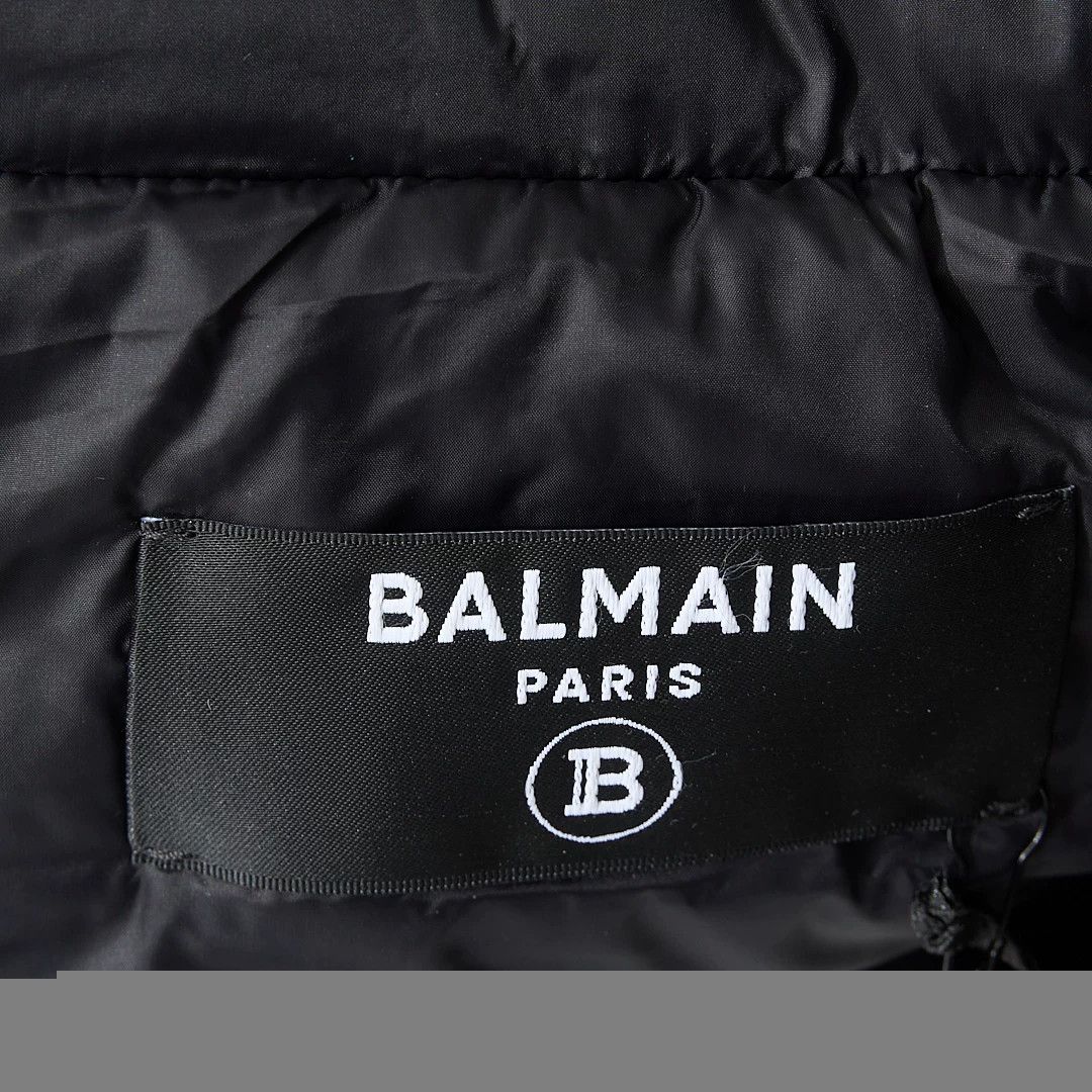 Balmain Balmain Women's Quilted Belted Vest Size M / US 6-8 / IT 42-44 - 6 Thumbnail