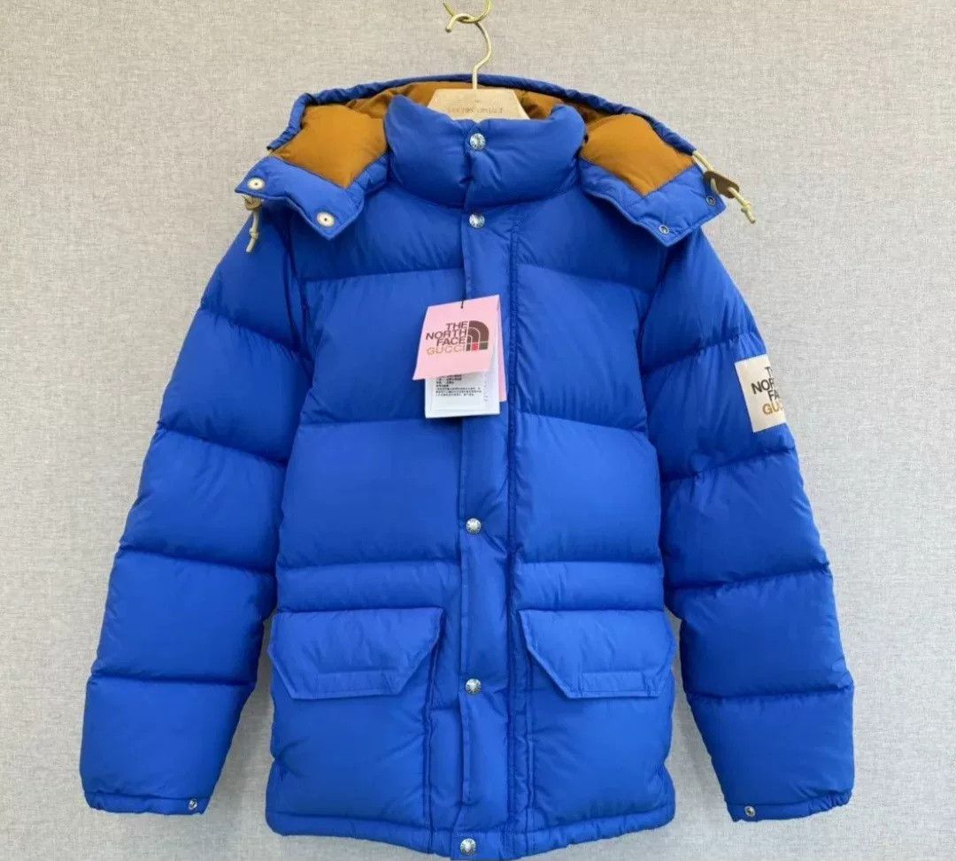 Gucci Gucci x The North Face Blue Down Jacket Size M / US 6-8 / IT 42-44 - 3 Thumbnail