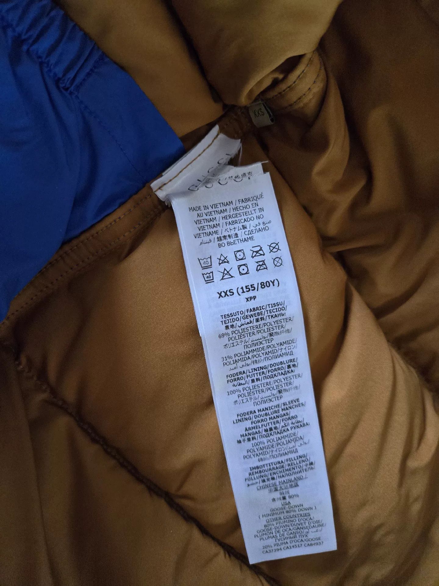 Gucci Gucci x The North Face Blue Down Jacket Size M / US 6-8 / IT 42-44 - 6 Thumbnail