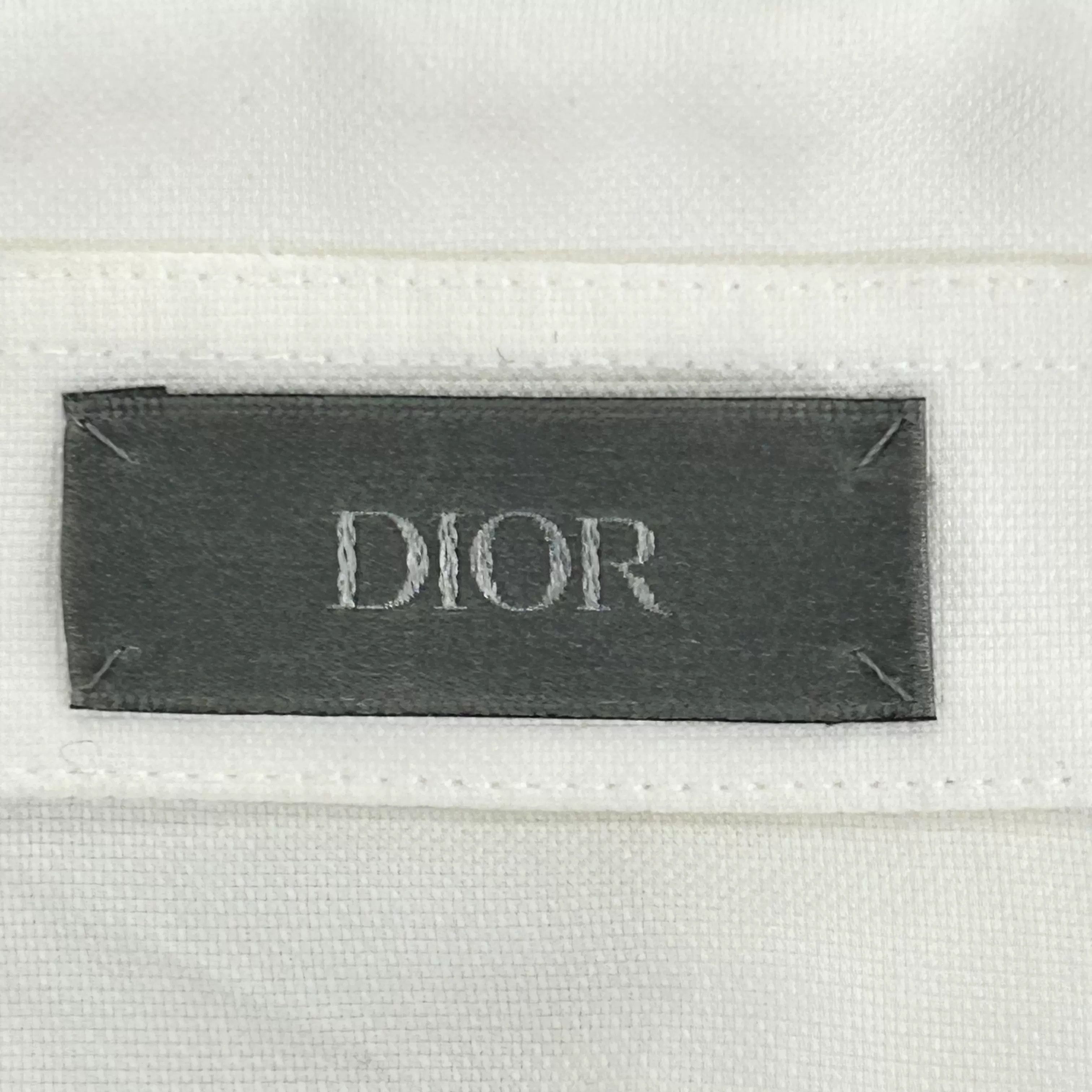 Dior Dior x Denim Tears FW23 Solid Logo Shirt Size US M / EU 48-50 / 2 - 3 Thumbnail