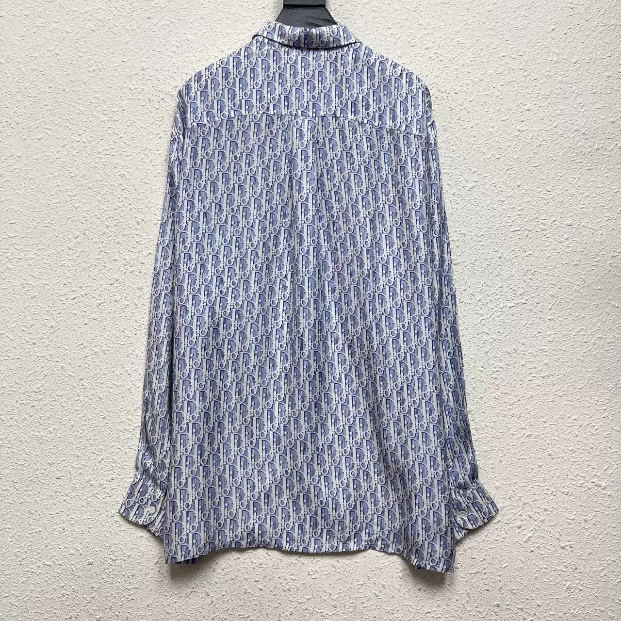 Dior DIOR New Logo Silk Monogram Shirt Size US M / EU 48-50 / 2 - 2 Thumbnail