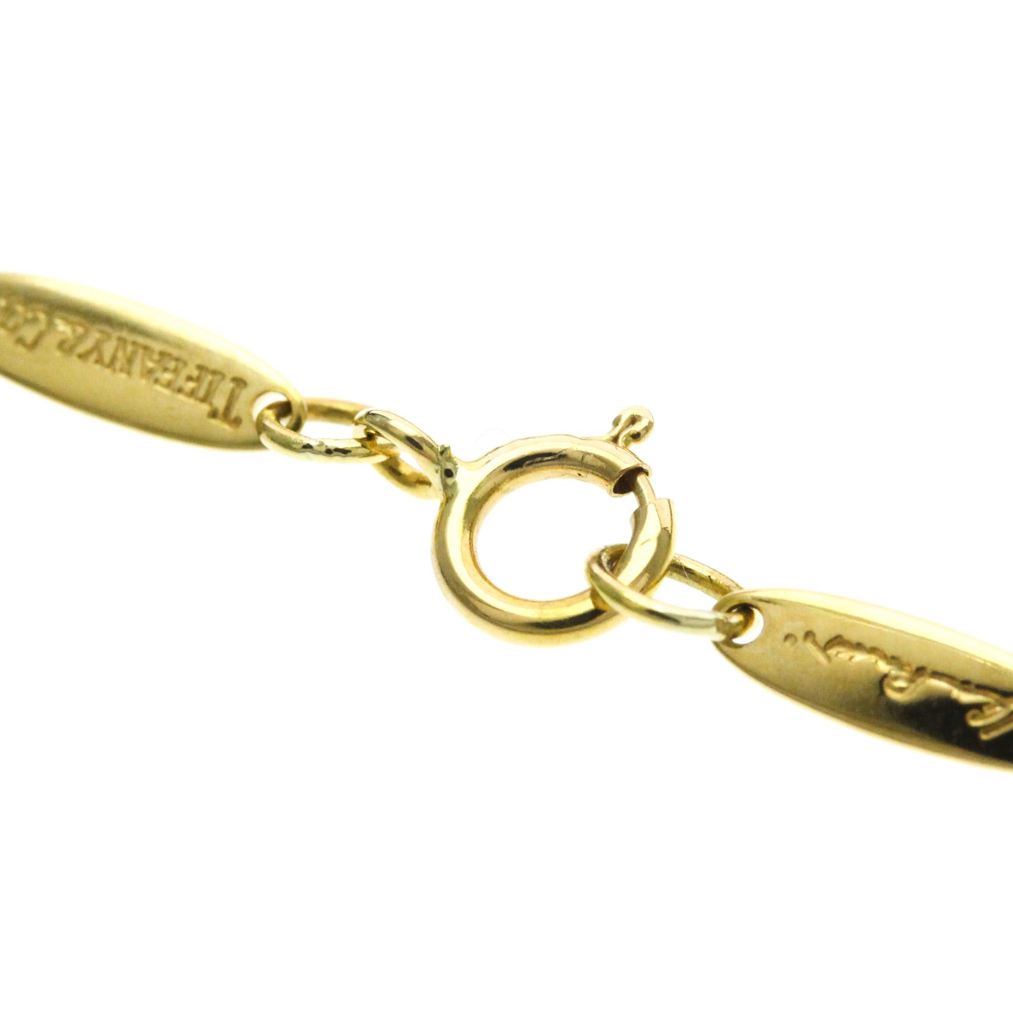 Tiffany & Co. Tiffany Apple Yellow Gold (18K) No Stone Men,Women Fashion Pendant Necklace (Gold) Size ONE SIZE - 9 Thumbnail