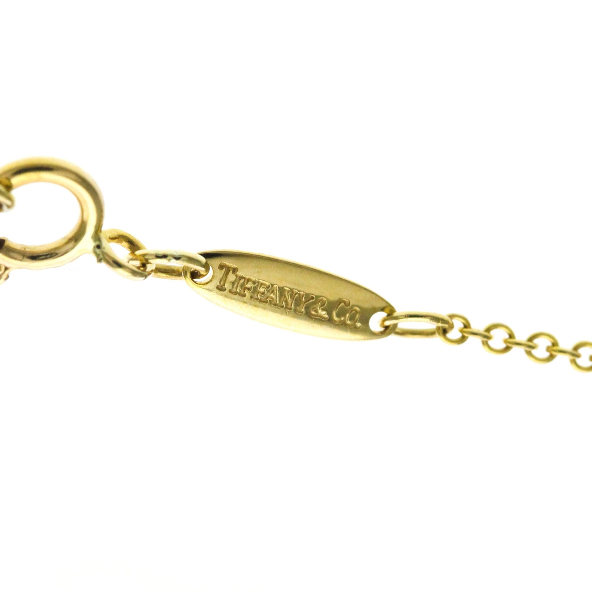 Tiffany & Co. Tiffany Apple Yellow Gold (18K) No Stone Men,Women Fashion Pendant Necklace (Gold) Size ONE SIZE - 8 Thumbnail