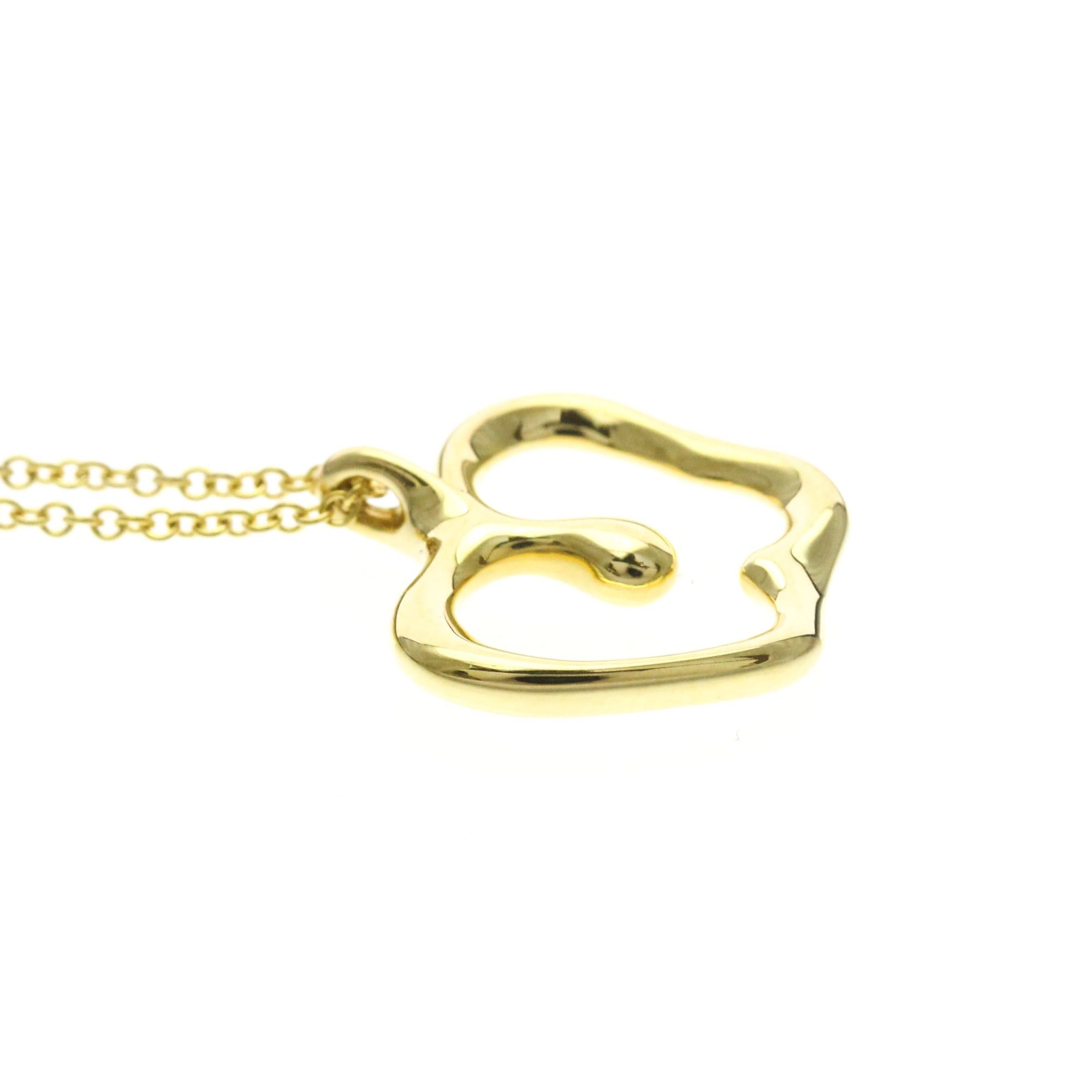 Tiffany & Co. Tiffany Apple Yellow Gold (18K) No Stone Men,Women Fashion Pendant Necklace (Gold) Size ONE SIZE - 5 Thumbnail