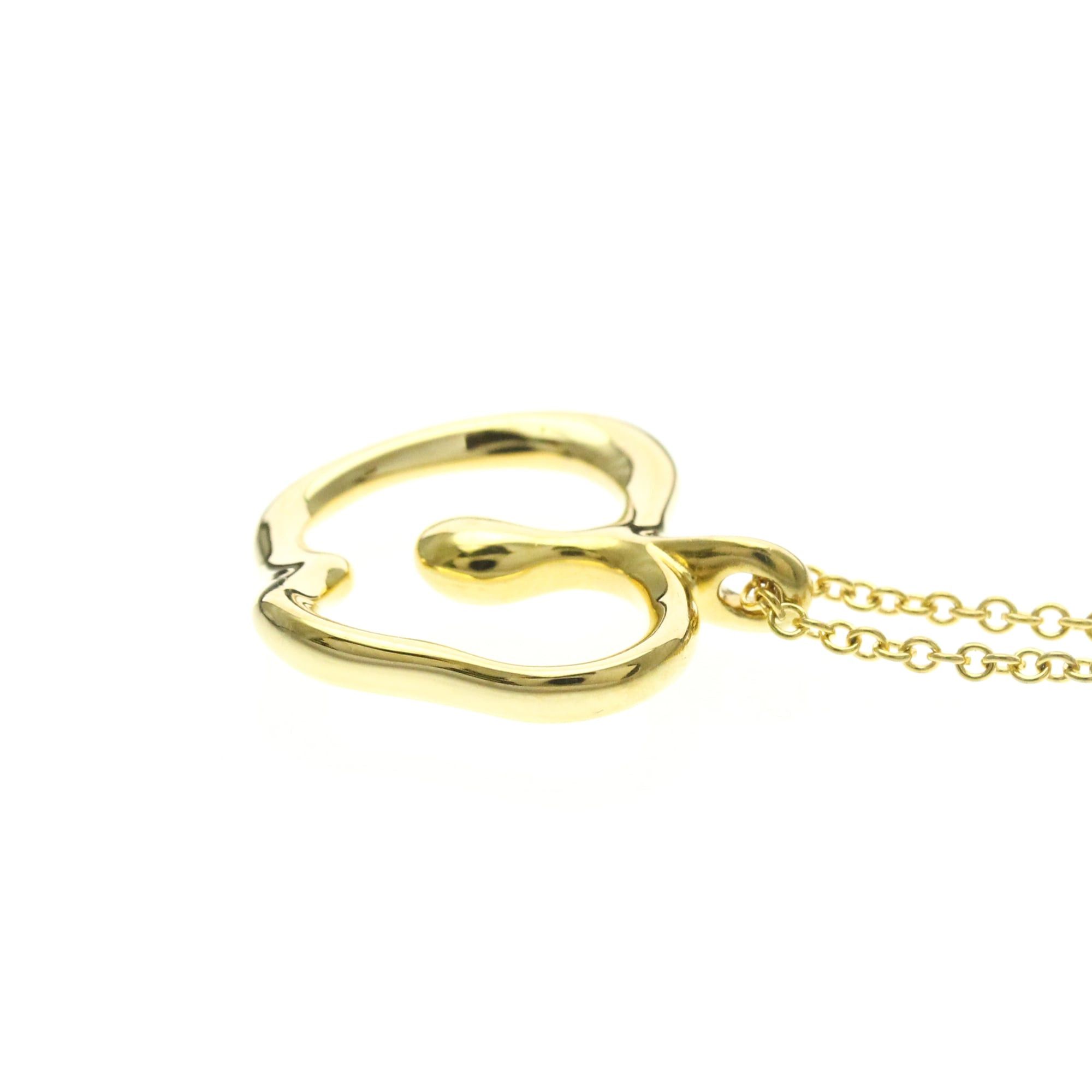 Tiffany & Co. Tiffany Apple Yellow Gold (18K) No Stone Men,Women Fashion Pendant Necklace (Gold) Size ONE SIZE - 3 Thumbnail