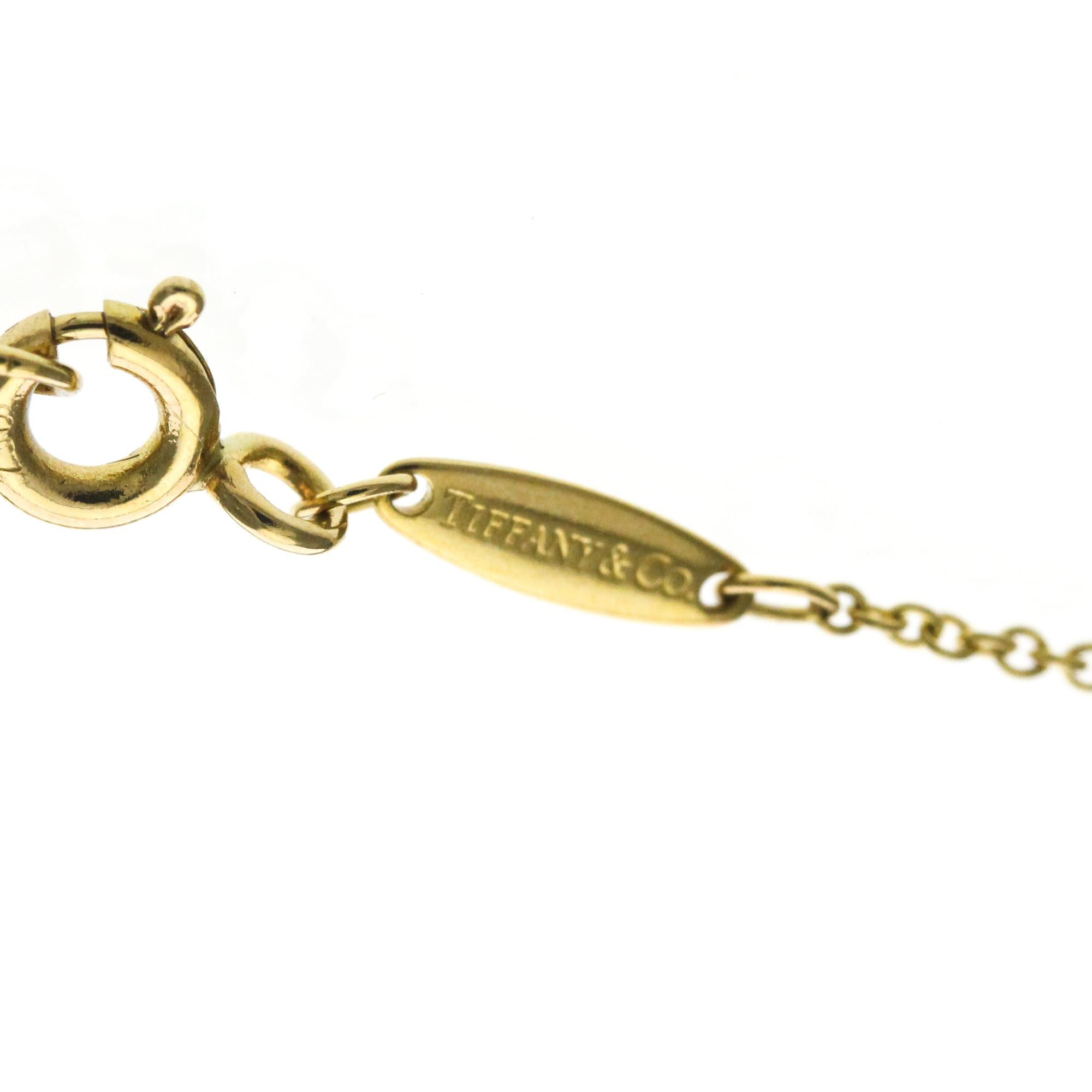 Tiffany & Co. Tiffany Small Cross Necklace Yellow Gold (18K) No Stone Men,Women Fashion Pendant Necklace (Gold) Size ONE SIZE - 12 Thumbnail