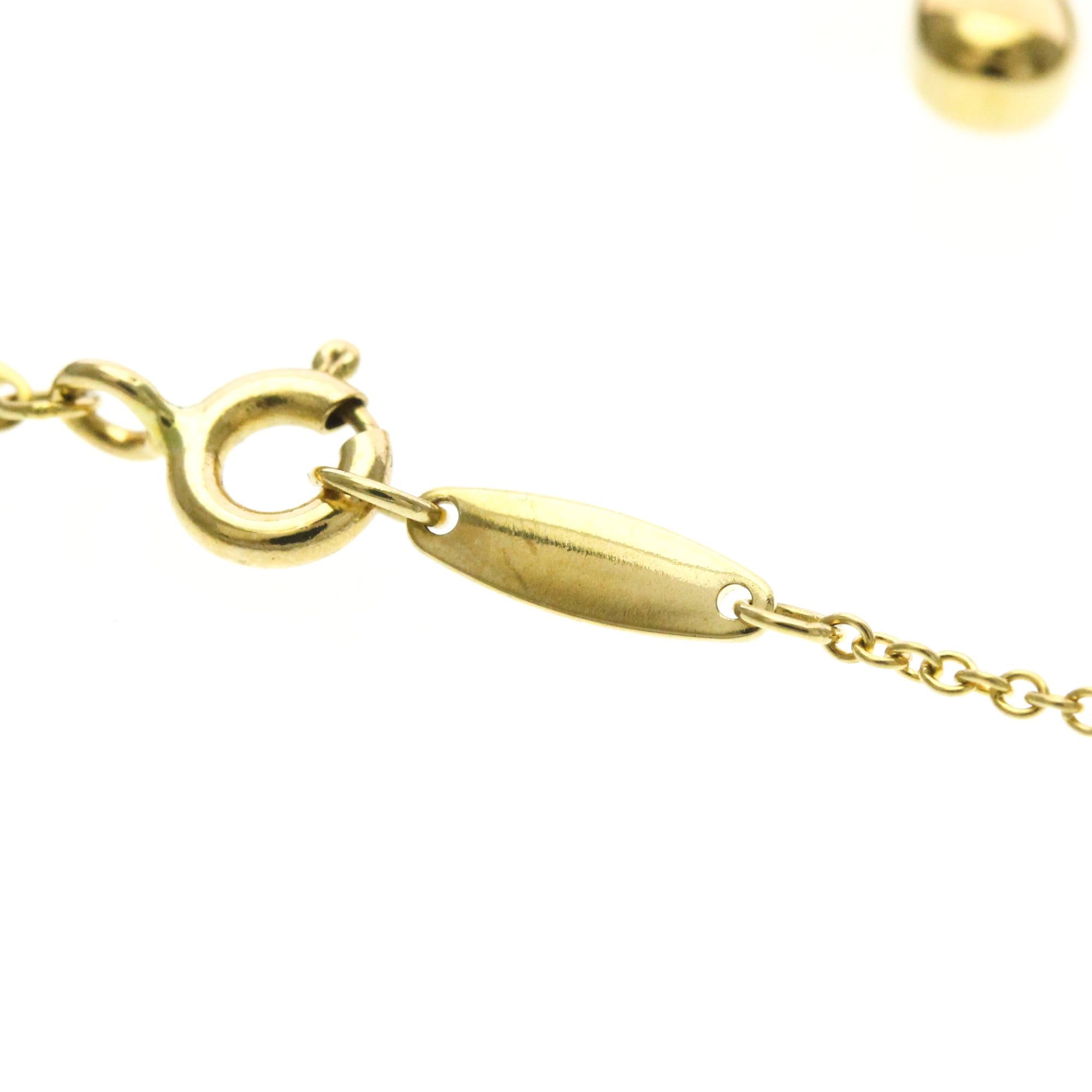 Tiffany & Co. Tiffany Small Cross Necklace Yellow Gold (18K) No Stone Men,Women Fashion Pendant Necklace (Gold) Size ONE SIZE - 8 Thumbnail
