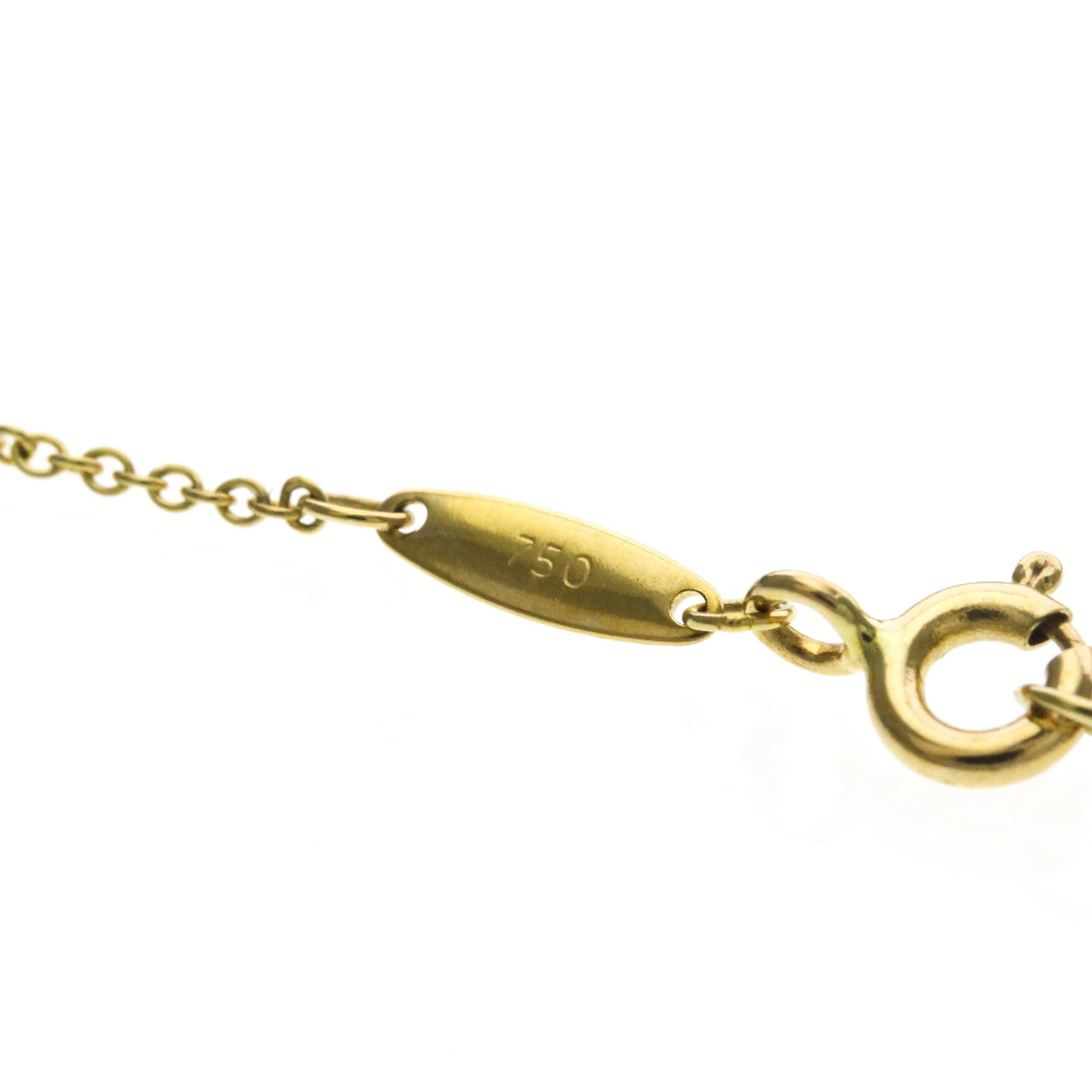 Tiffany & Co. Tiffany Small Cross Necklace Yellow Gold (18K) No Stone Men,Women Fashion Pendant Necklace (Gold) Size ONE SIZE - 9 Thumbnail
