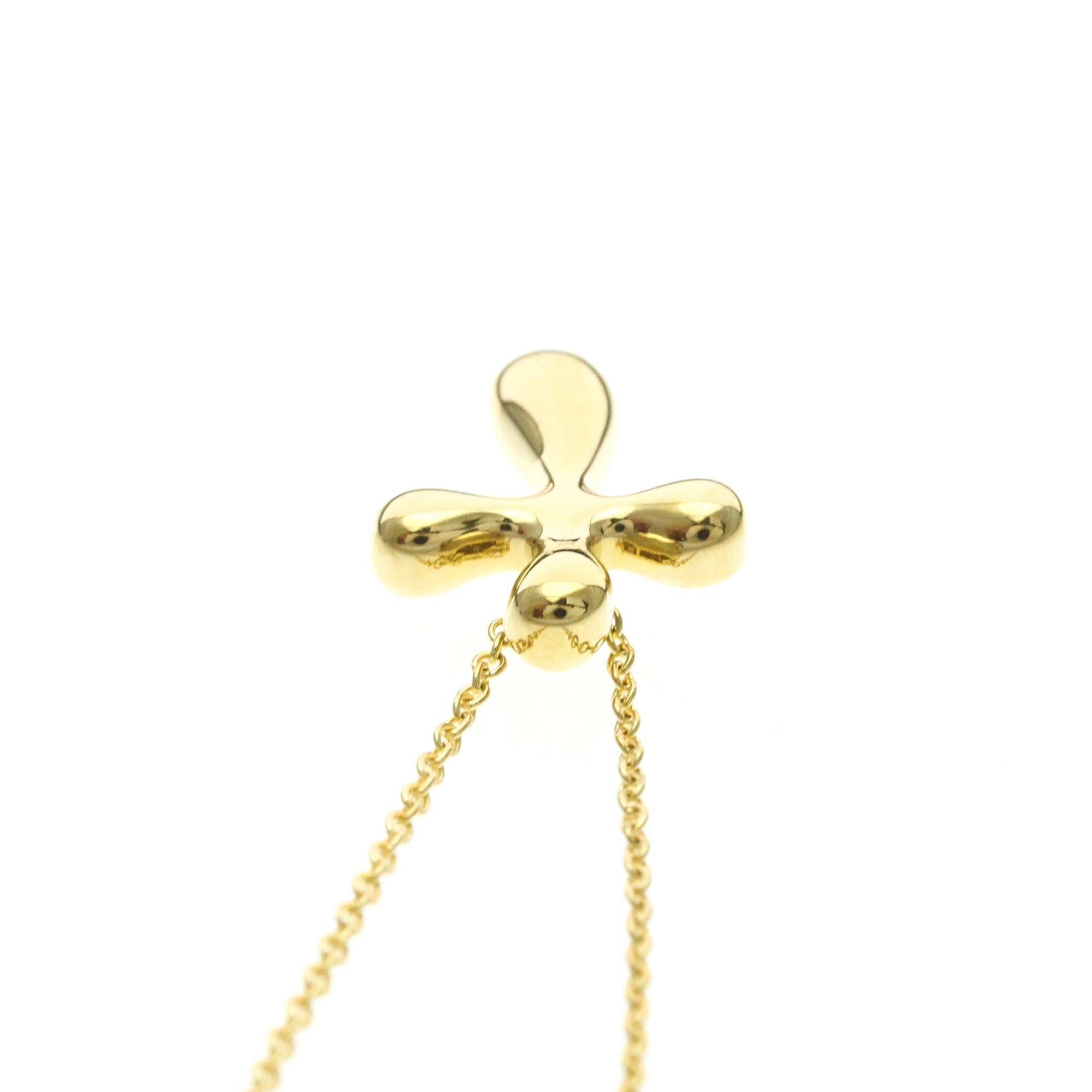 Tiffany & Co. Tiffany Small Cross Necklace Yellow Gold (18K) No Stone Men,Women Fashion Pendant Necklace (Gold) Size ONE SIZE - 6 Thumbnail