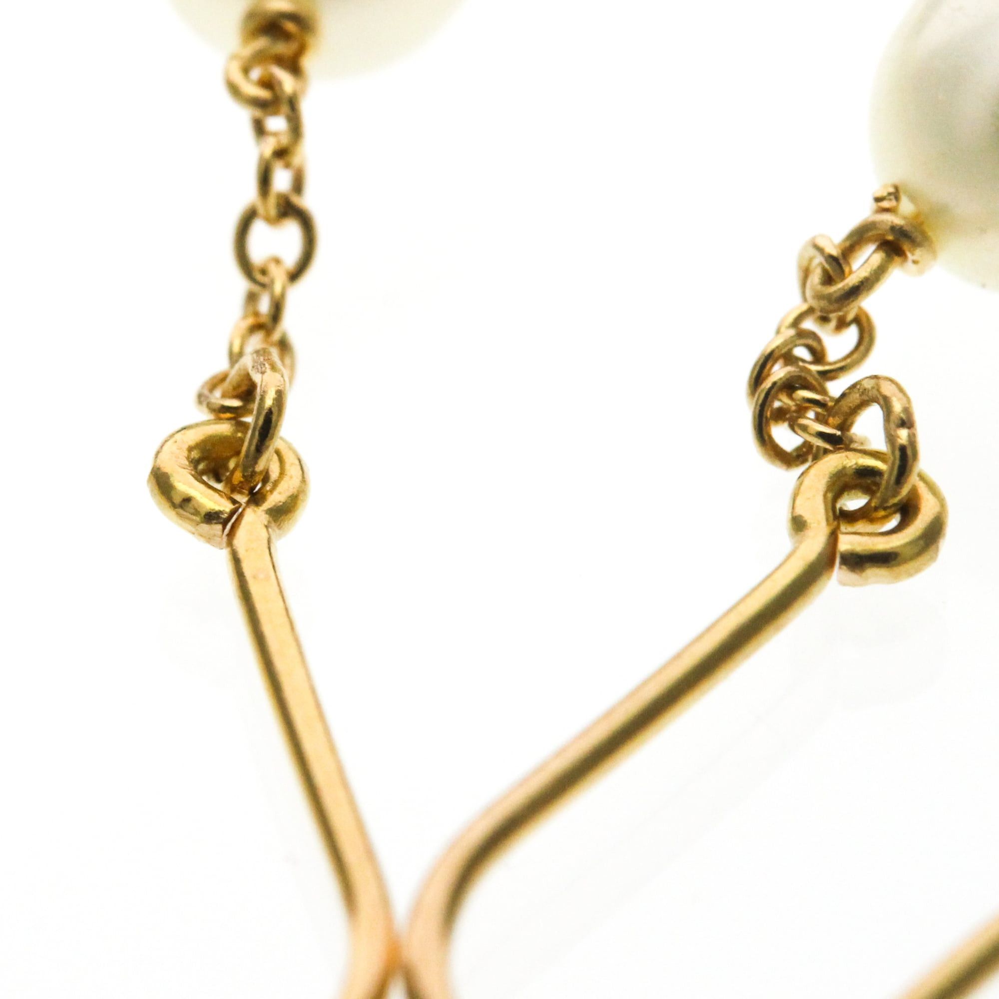 Tiffany & Co. Tiffany By The Yard Pearl Earrings Freshwater Pearl Yellow Gold (18K) Drop Earrings Size ONE SIZE - 6 Thumbnail
