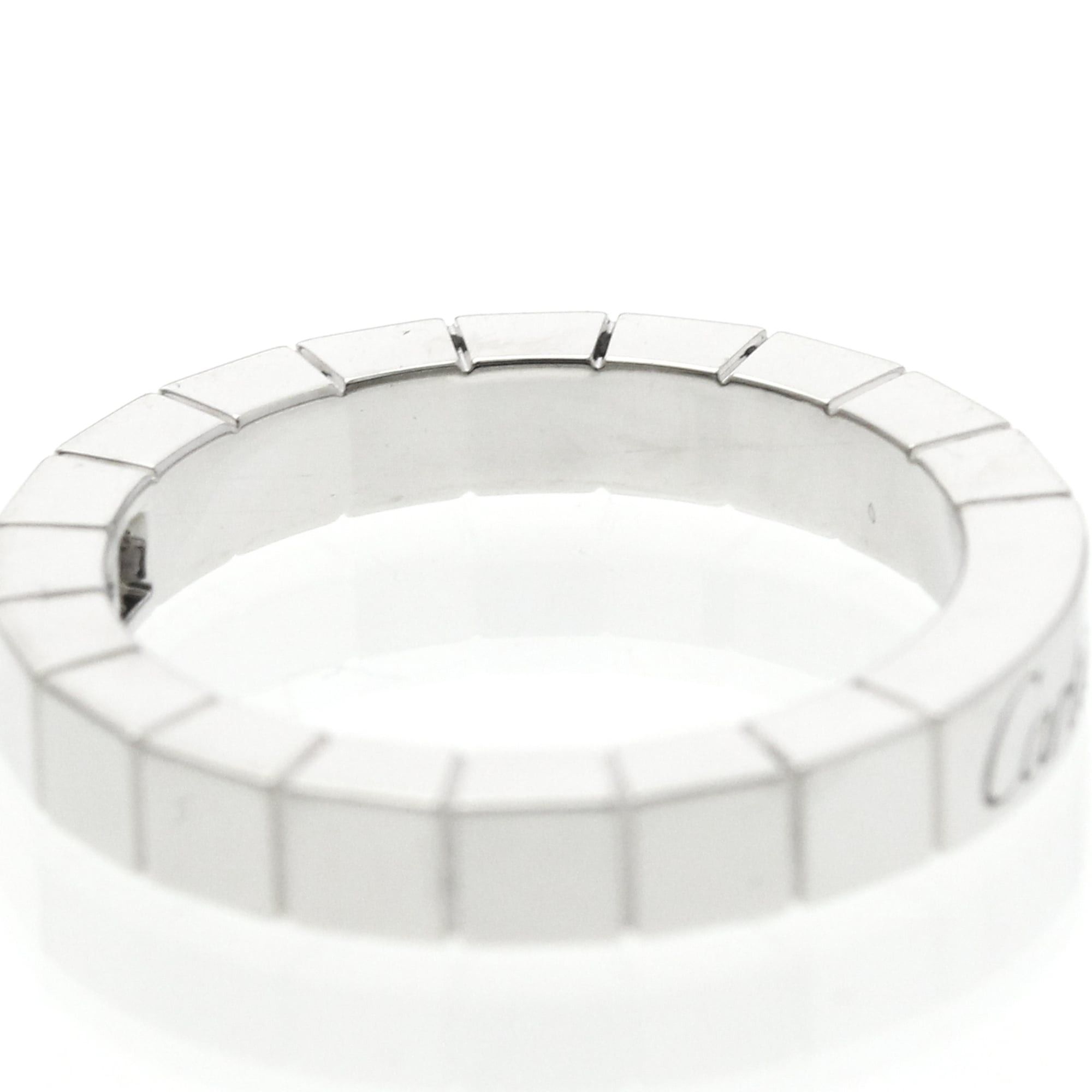 Cartier Cartier Lanieres 1P Diamond White Gold (18K) Fashion Diamond Band Ring Silver Size ONE SIZE - 6 Thumbnail