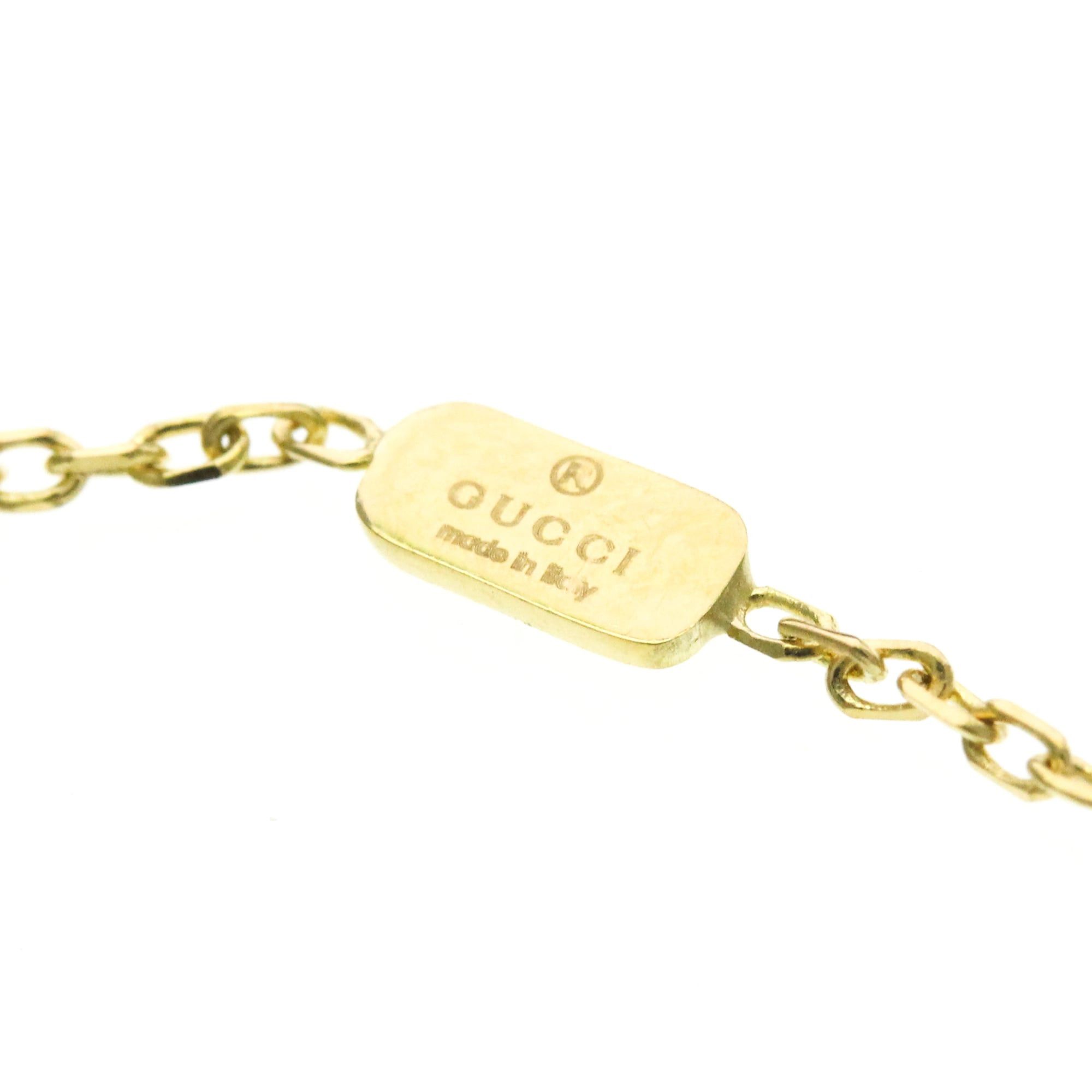 Gucci Gucci Icon Necklace Yellow Gold (18K) No Stone Women,Men Fashion Pendant Necklace (Gold) Size ONE SIZE - 10 Thumbnail