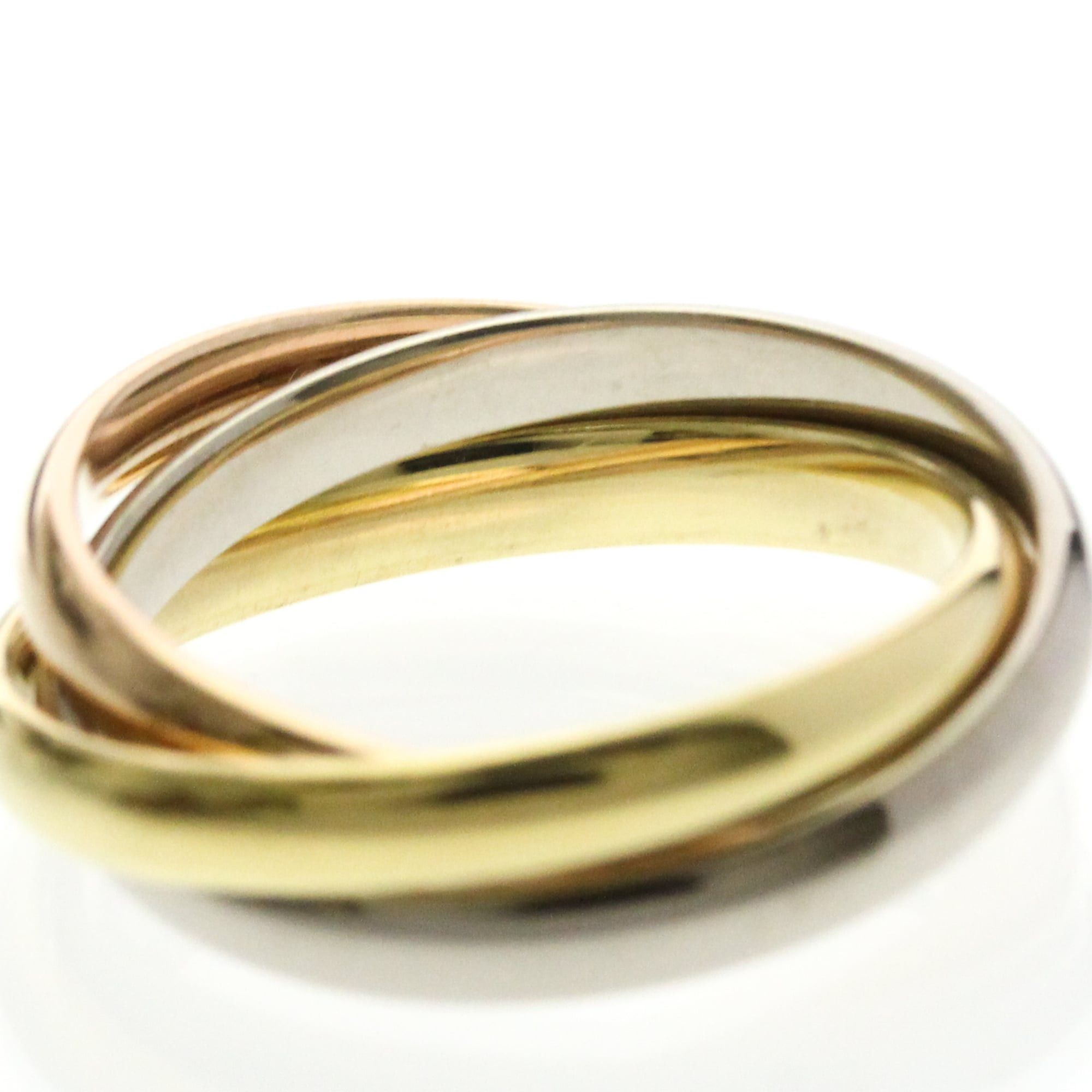 Cartier Cartier Trinity Yellow Gold (18K),Pink Gold (18K),White Gold (18K) Fashion No Stone Band Ring Gold Size ONE SIZE - 5 Thumbnail