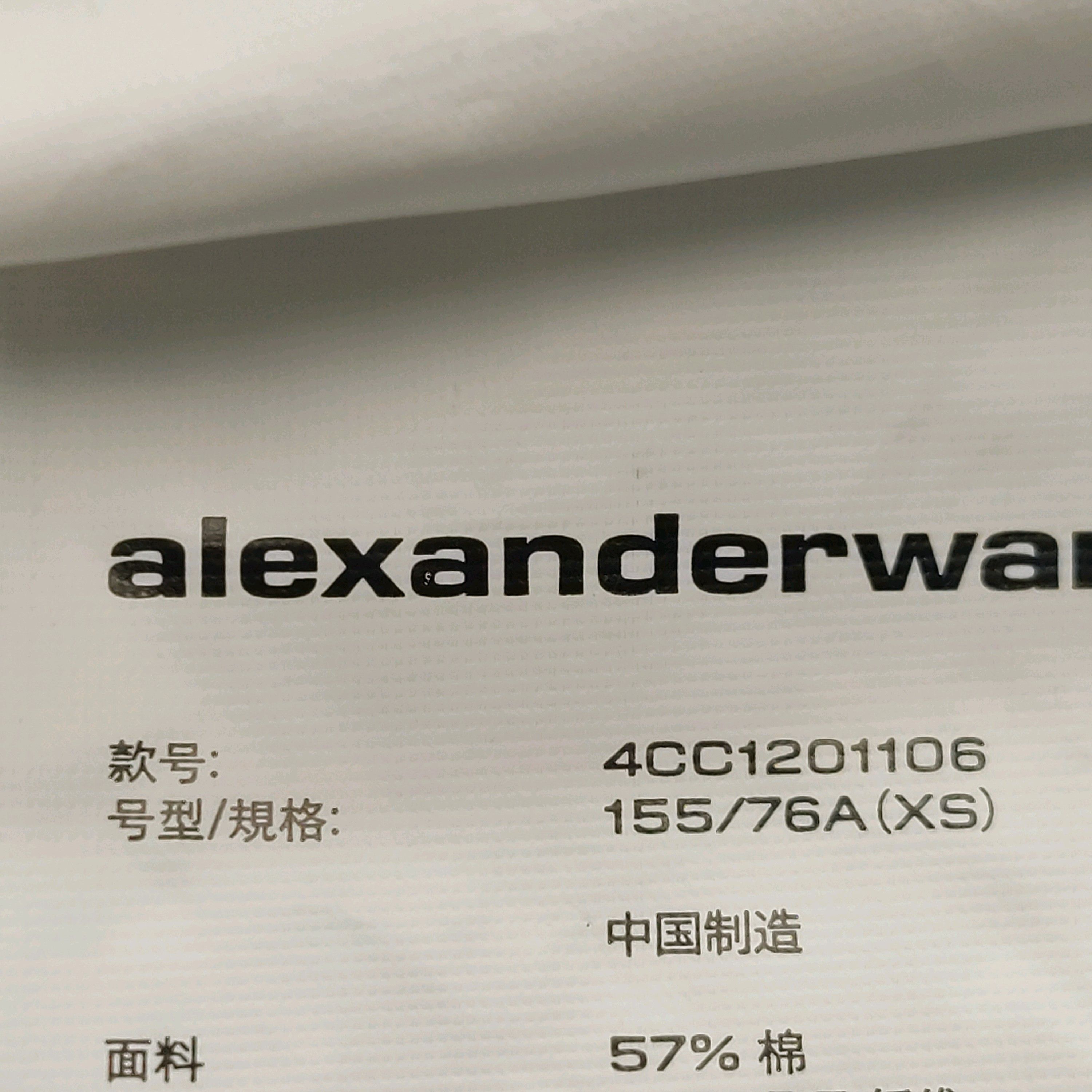 Alexander Wang Alexander Wang Women m Short Sleeve Shirts Size M / US 6-8 / IT 42-44 - 5 Thumbnail