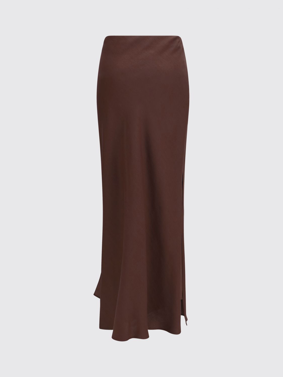 Brunello Cucinelli Brunello Cucinelli Skirt Woman Cocoa Size 30" / US 8 / IT 44 - 3 Thumbnail
