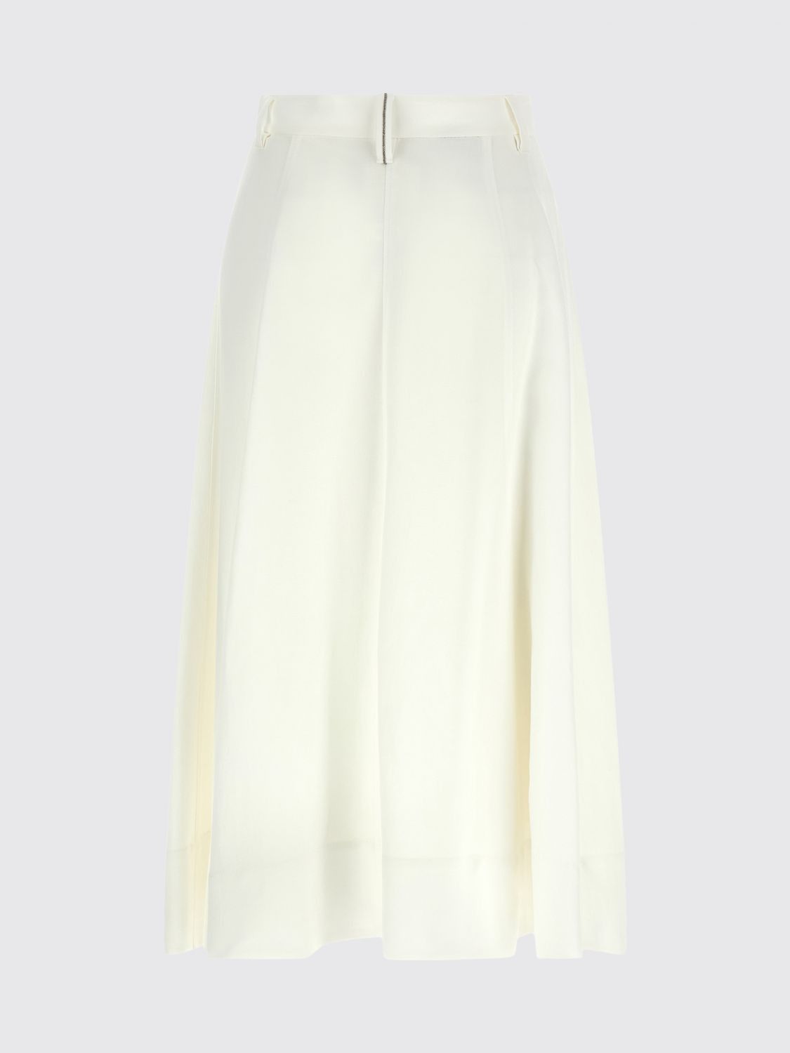 Brunello Cucinelli Brunello Cucinelli Skirt Woman Natural Size 27" / US 4 / IT 40 - 3 Thumbnail